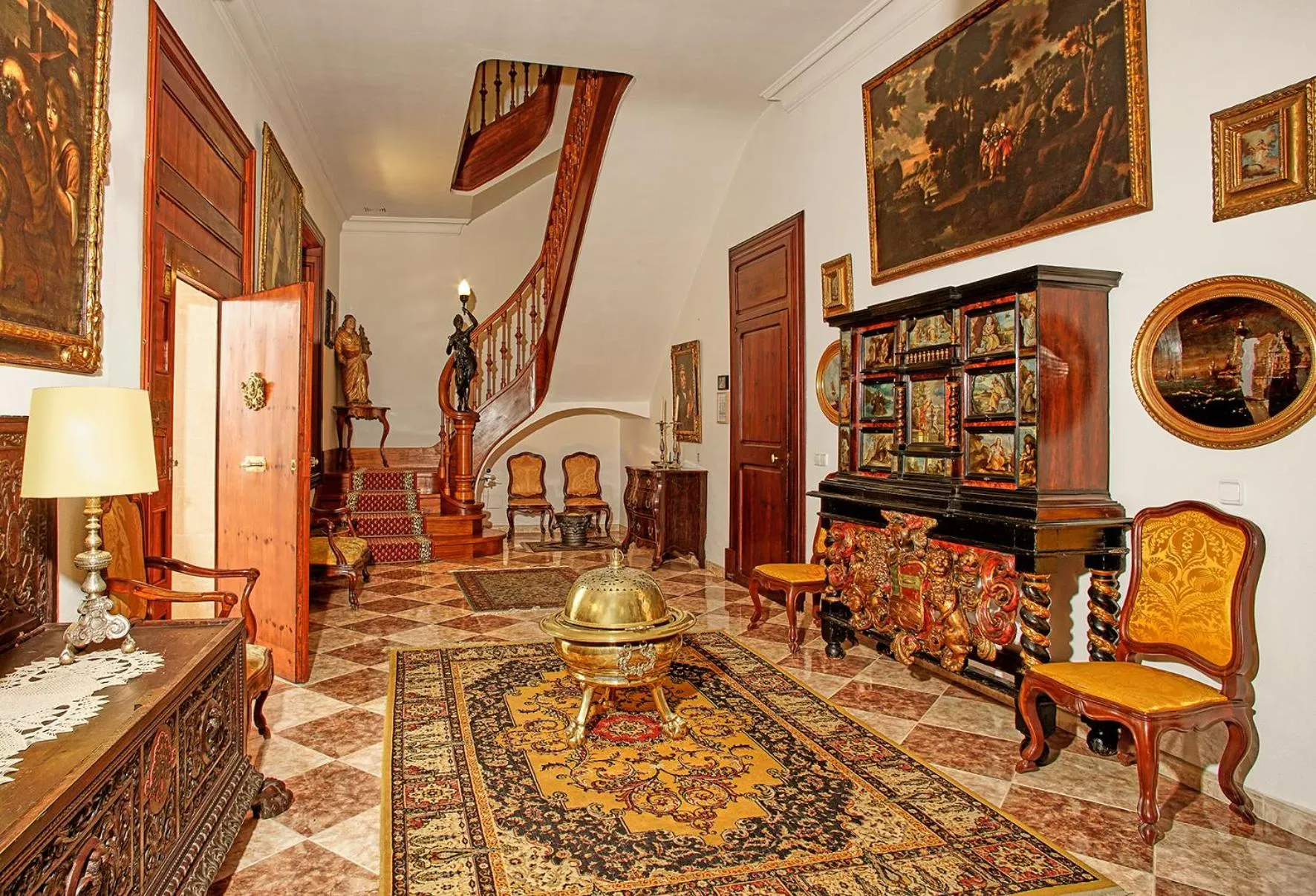 Lobby or reception in Casa Delmonte - Turismo de Interior