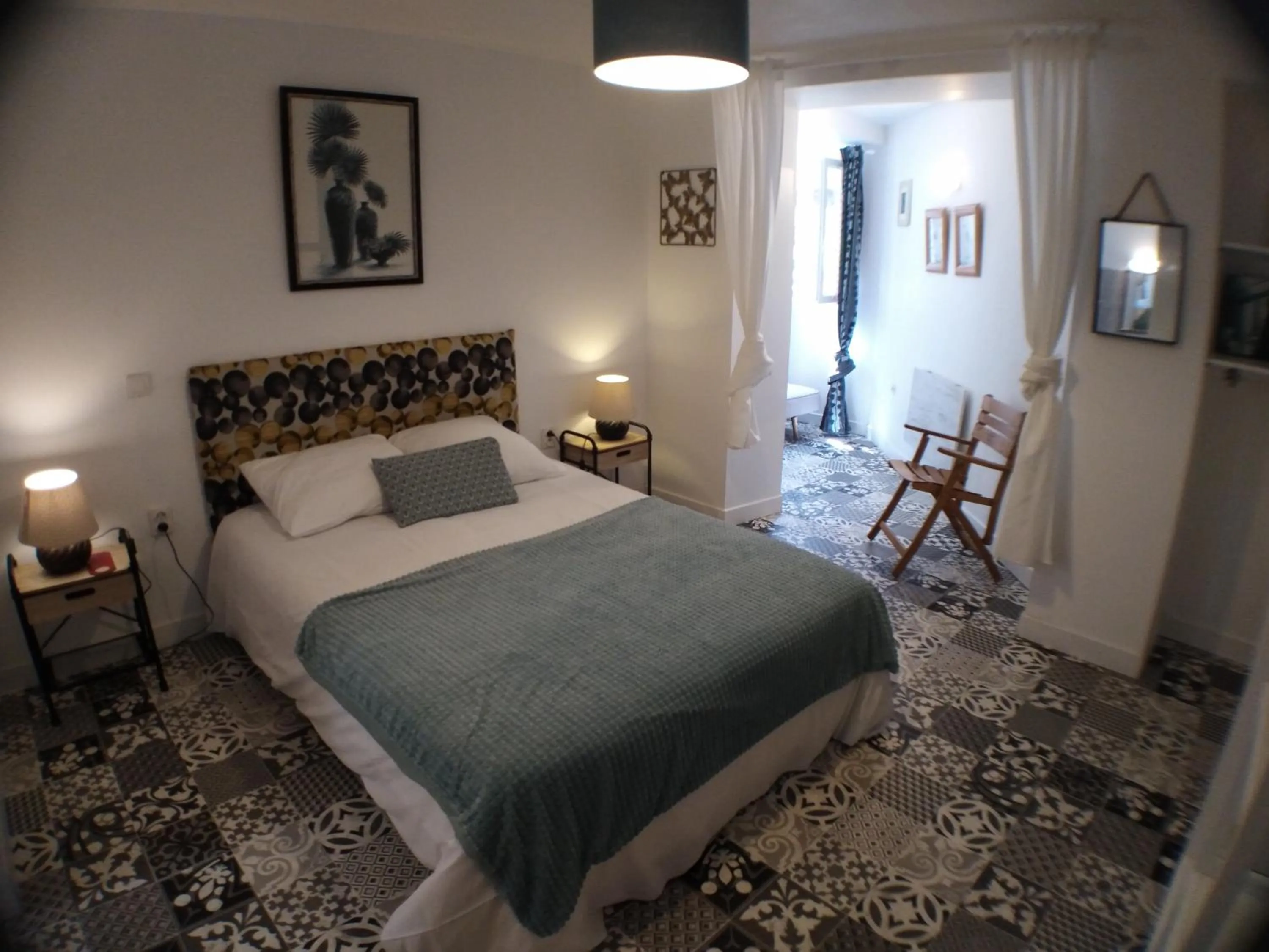 Bed in Le vent des globes