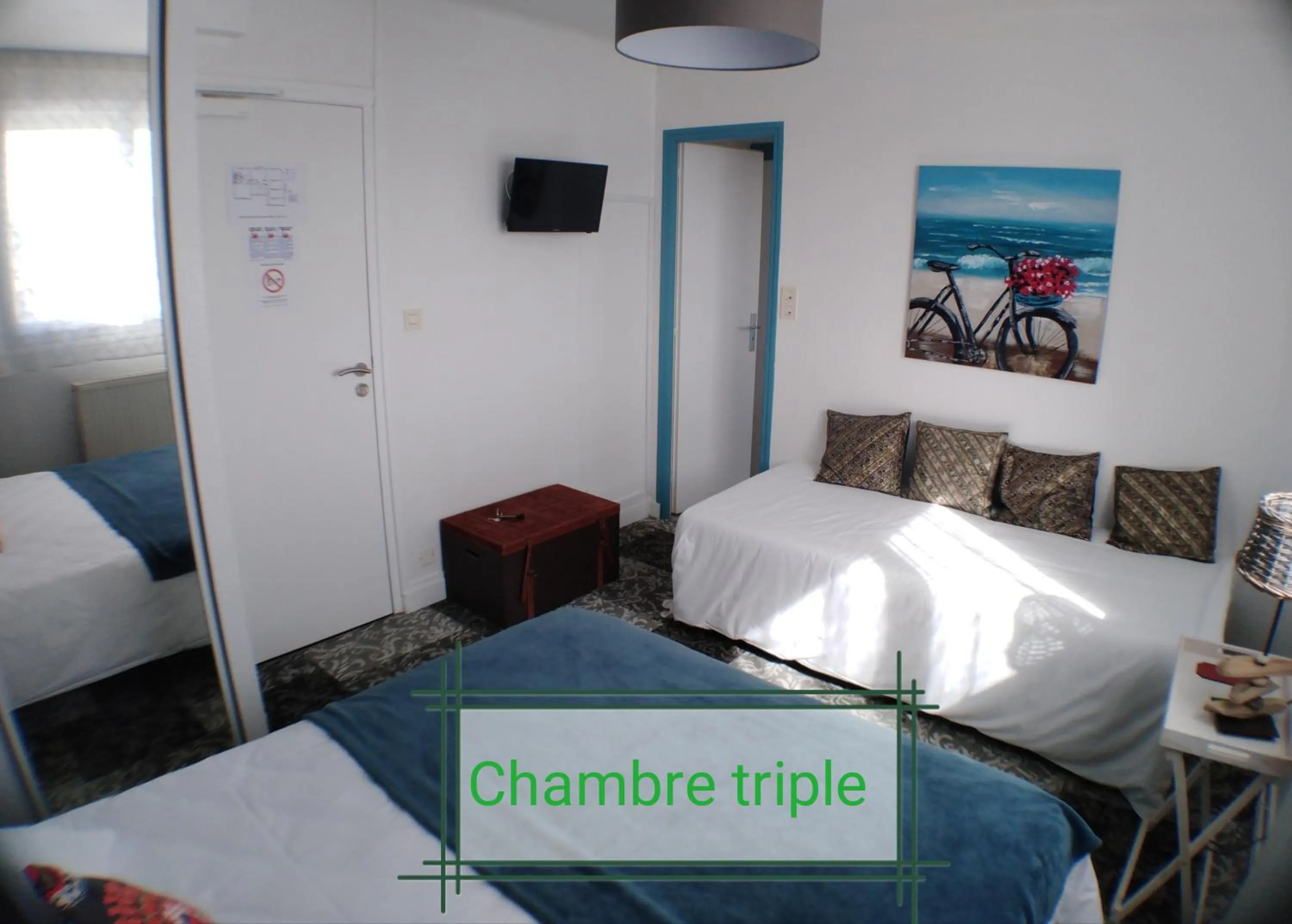 Bed in Le vent des globes