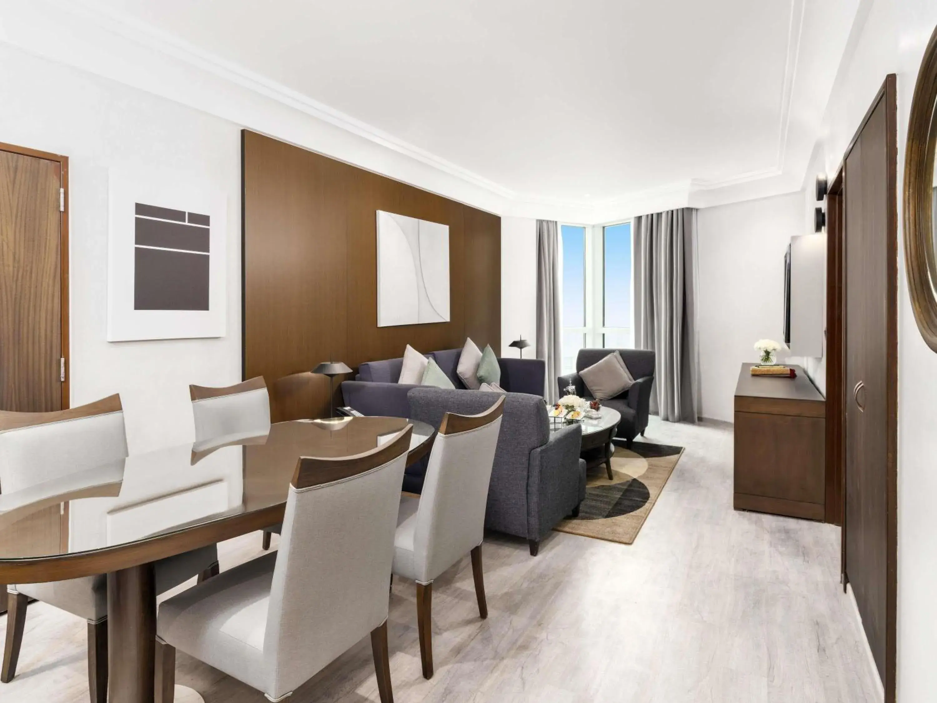 Deluxe Presidential Suite with Double Bed and Two Single Bed - City View in ZamZam Pullman Makkah Deluxe Presidential Suite with Double Bed and Two Single Bed - City View in ZamZam Pullman Makkah