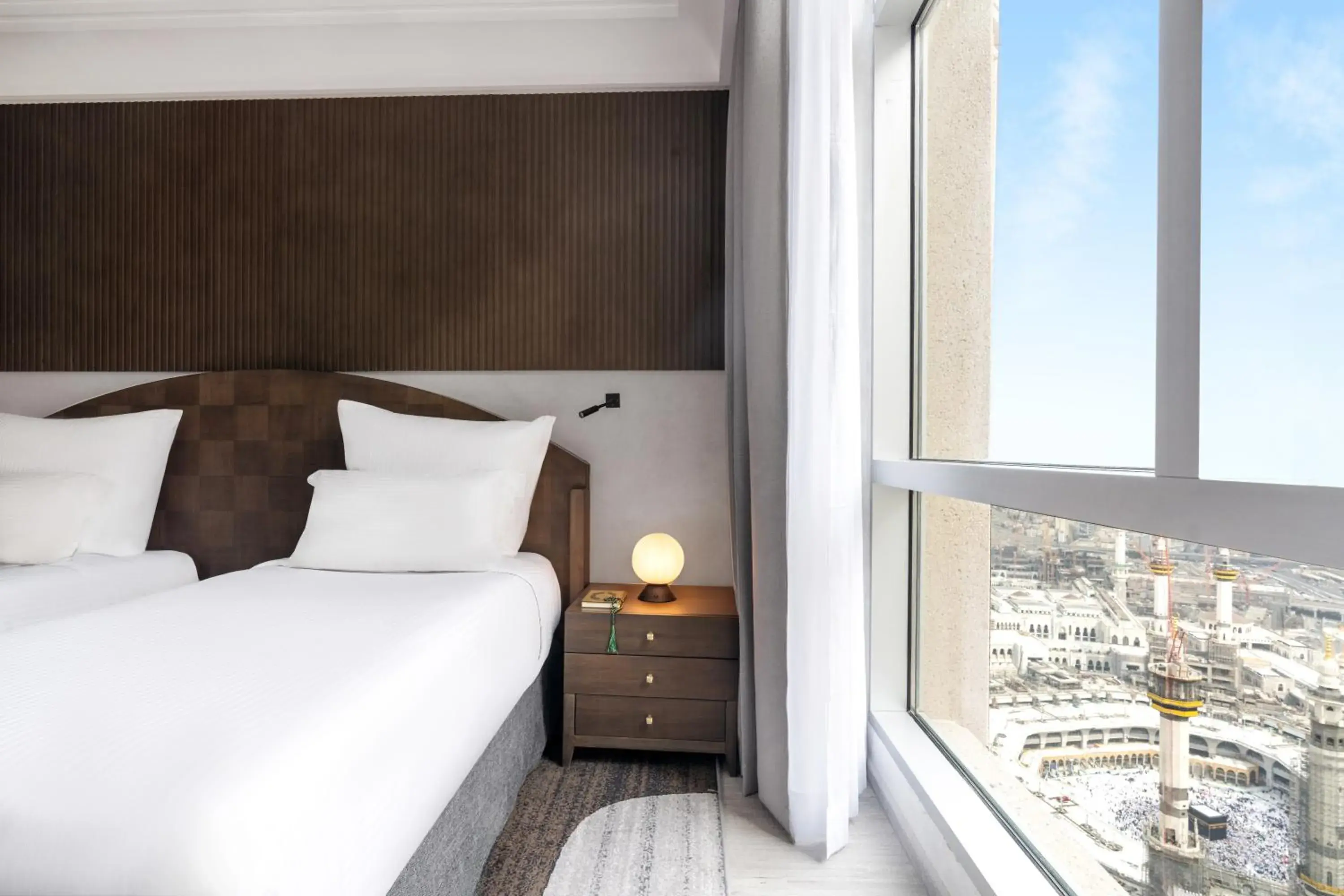 View (from property/room), Bed in ZamZam Pullman Makkah View (from property/room), Bed in ZamZam Pullman Makkah