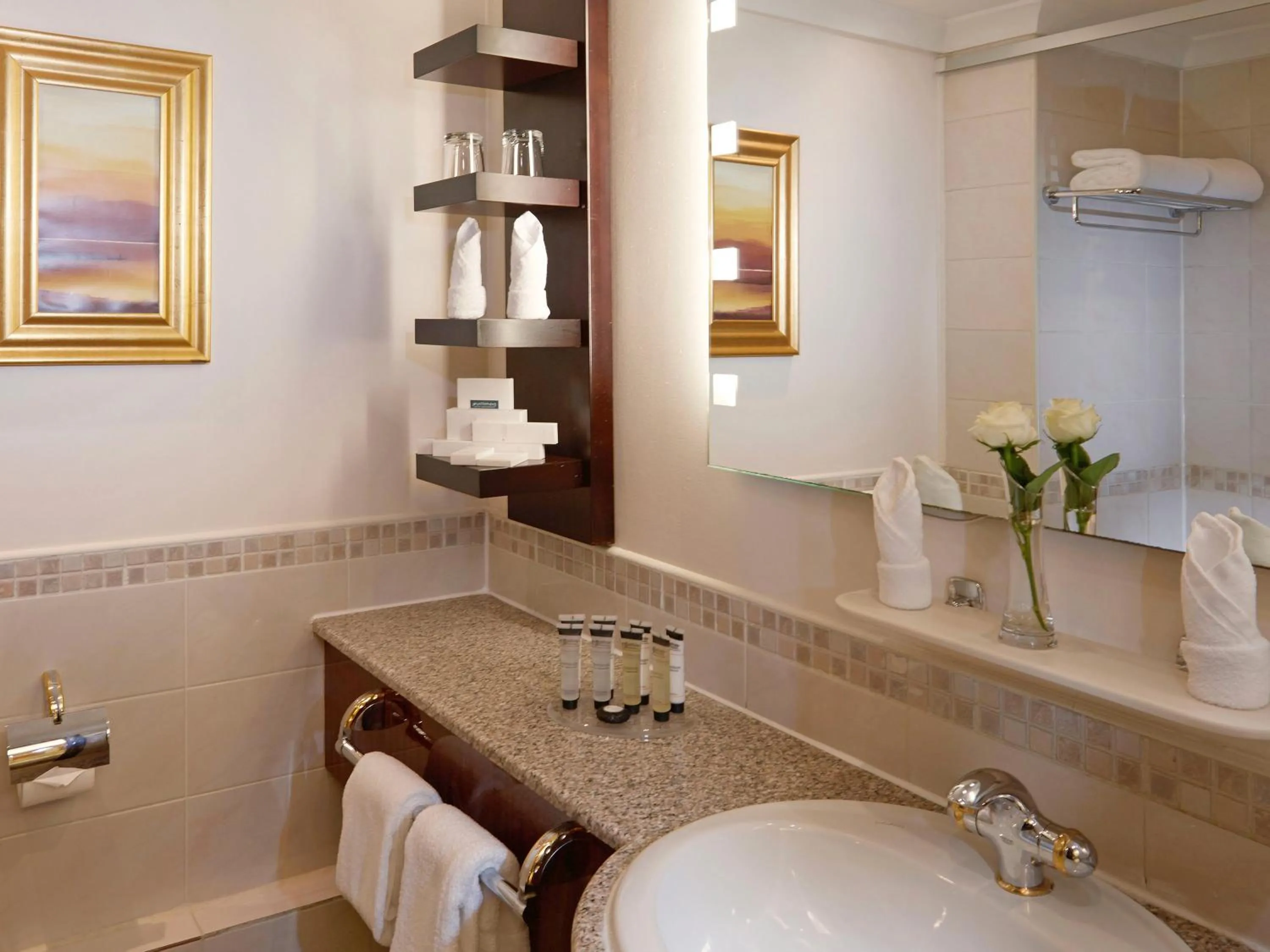 Bathroom in ZamZam Pullman Makkah