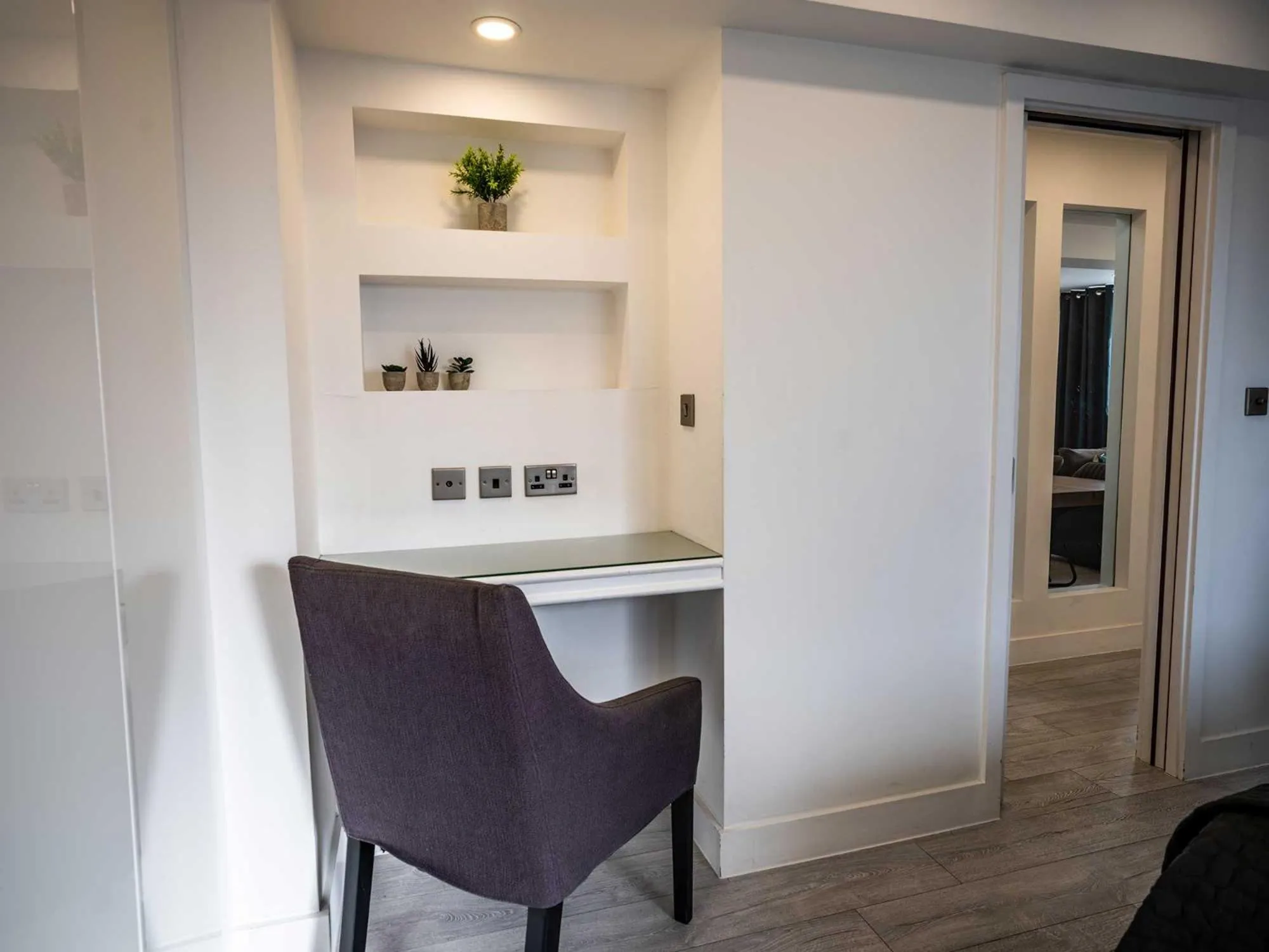 Seating area in Chelsea Cloisters Serviced Apartments