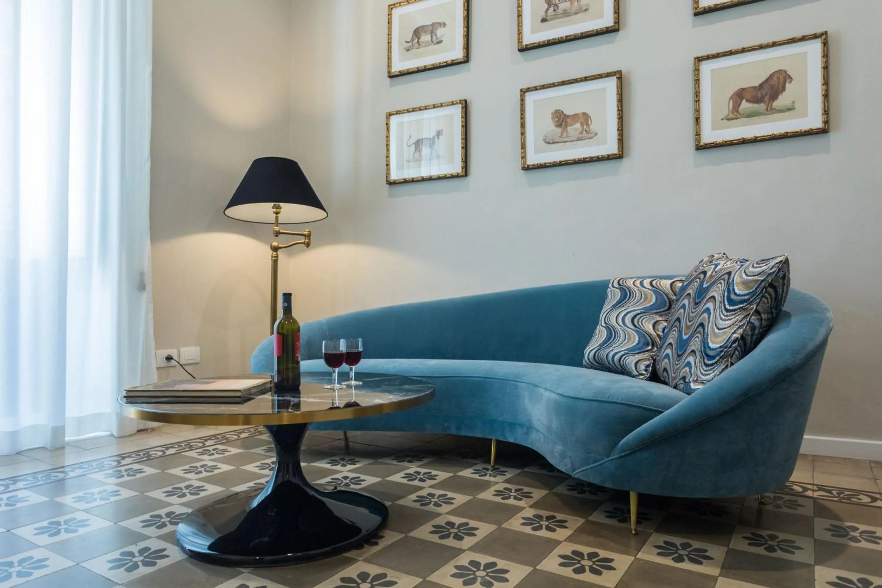 Living room in Dimora Minima