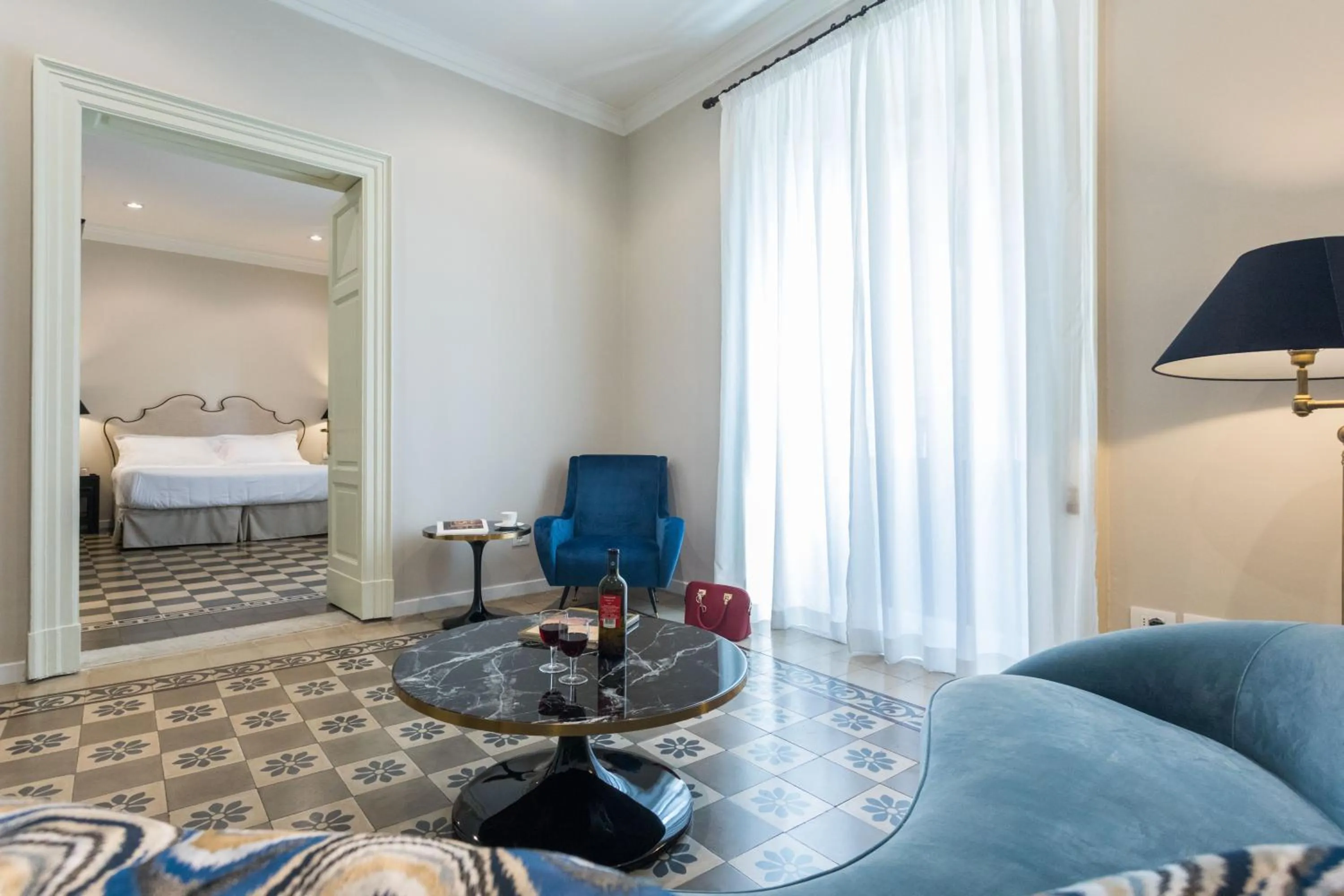 Living room in Dimora Minima