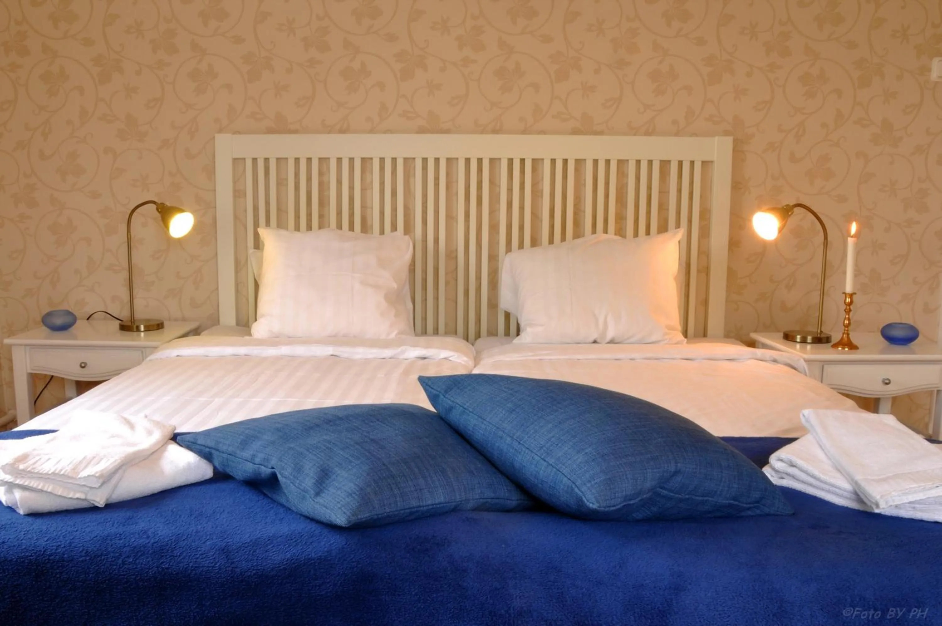 Bedroom, Bed in Pensionat Prästgården