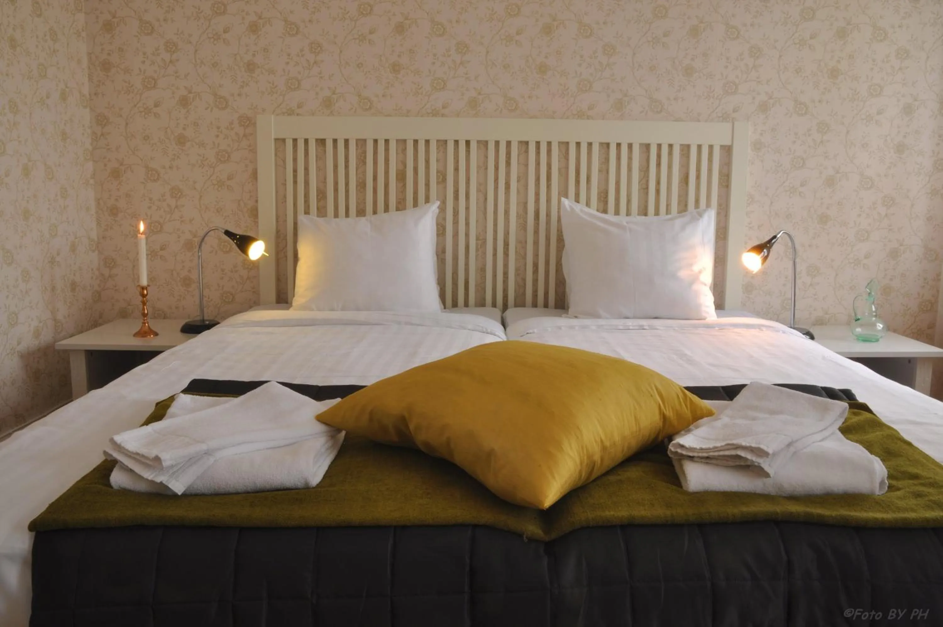 Bedroom, Bed in Pensionat Prästgården