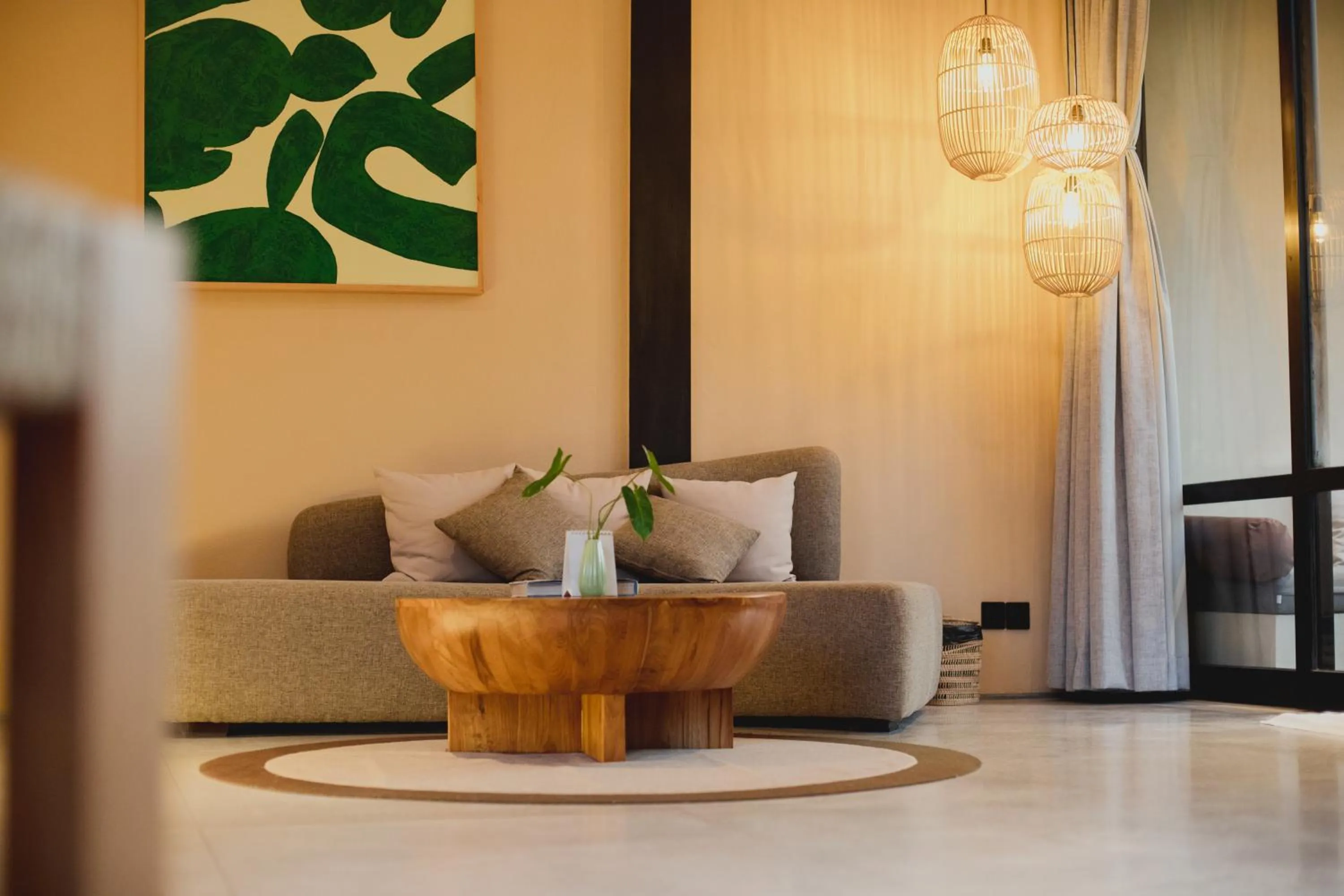 Living room in Luwak Ubud Villa & Jungle Suite