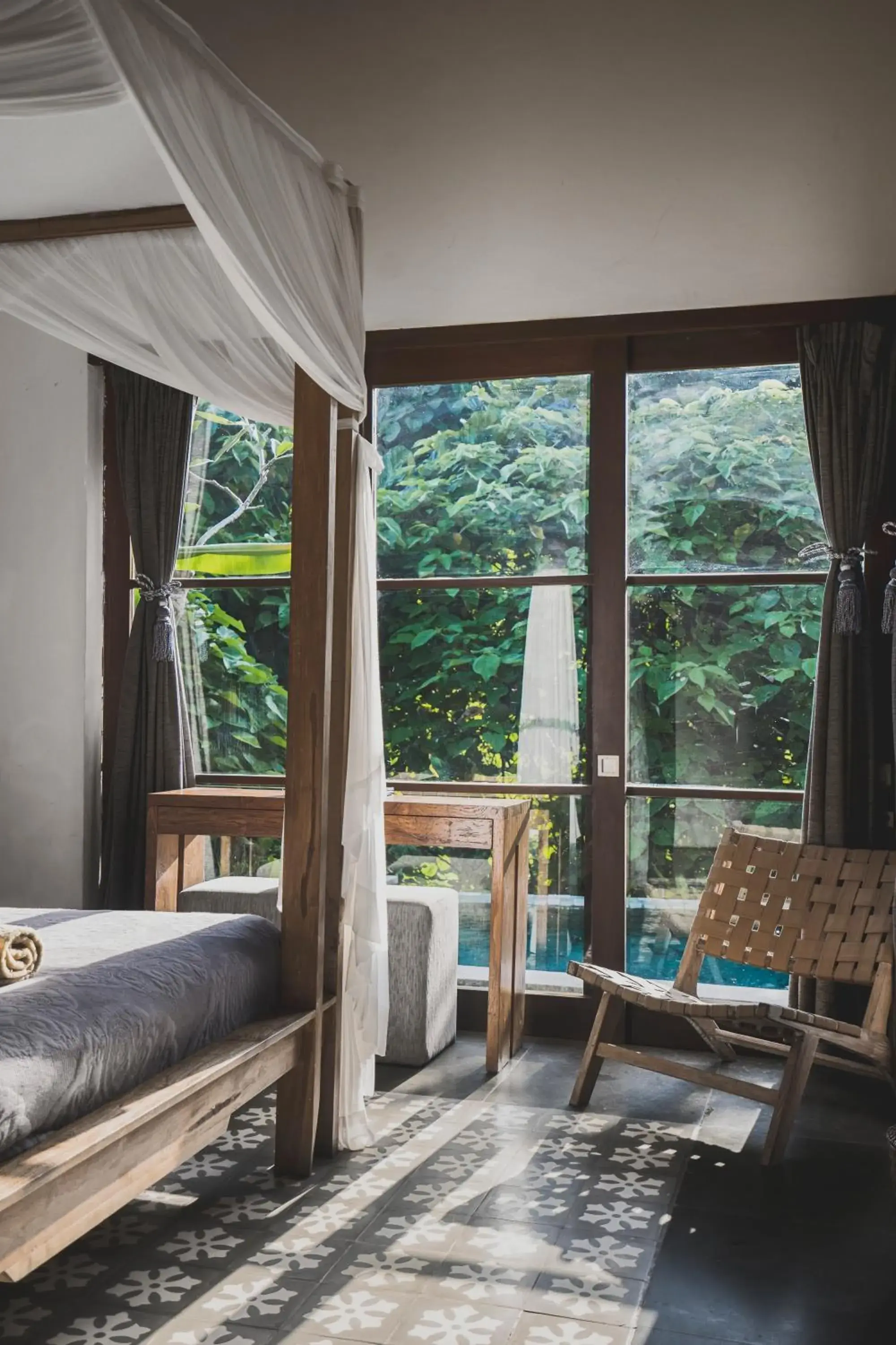 Pool view in Luwak Estate Pool view in Luwak Estate