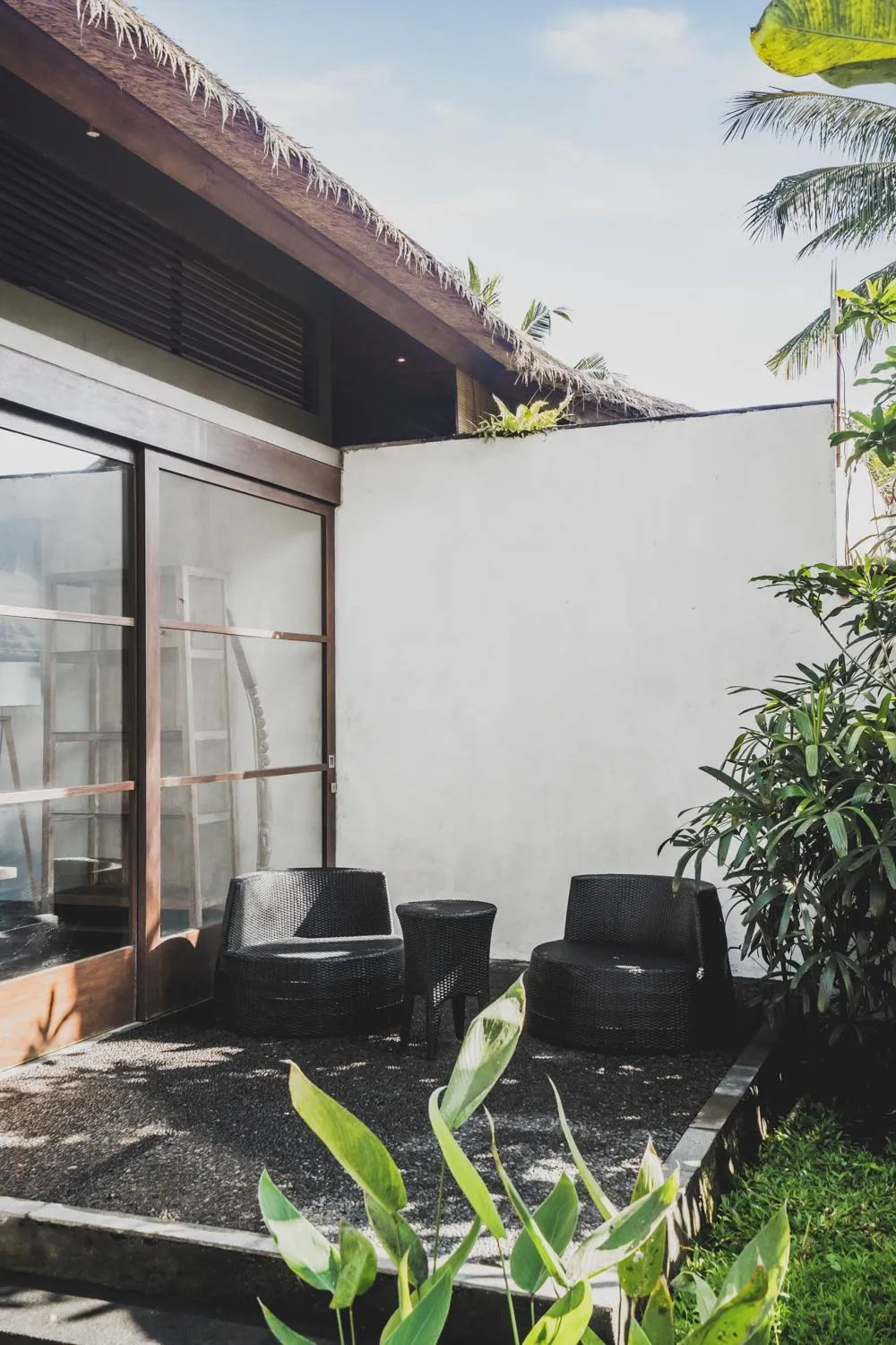 Seating area in Luwak Estate