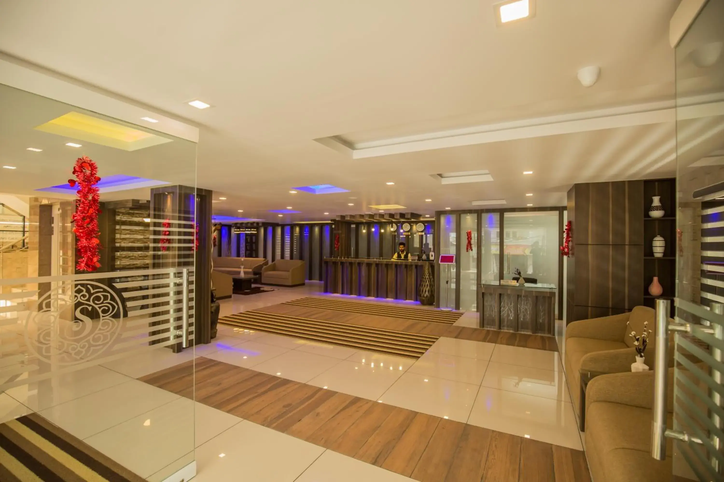 Lobby or reception in South Gate Residency Lobby or reception in South Gate Residency