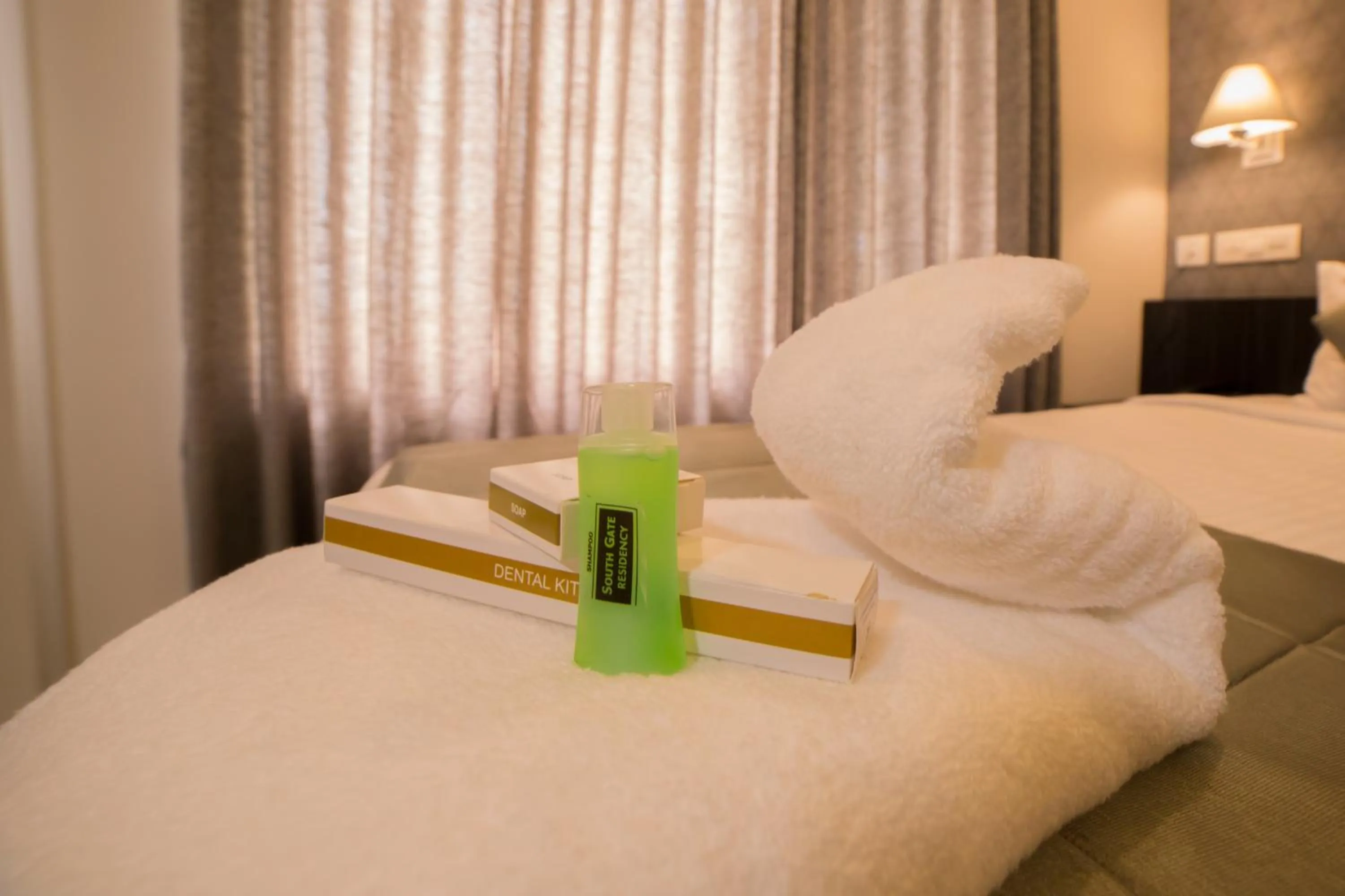 towels, Bed in South Gate Residency