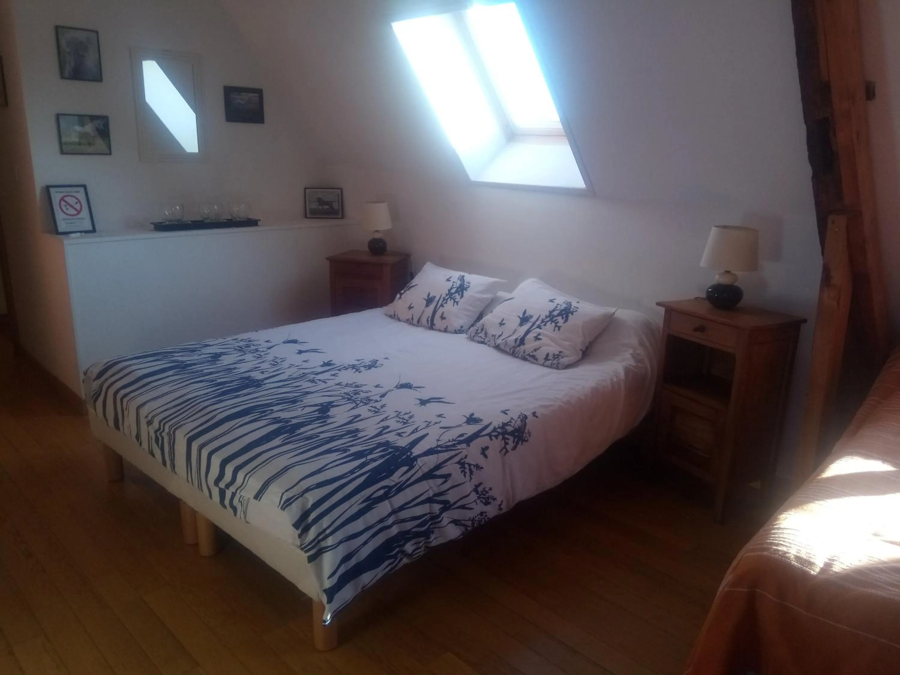 Bed in Chambres d'Hôtes La Ferme du Bout de la Ville