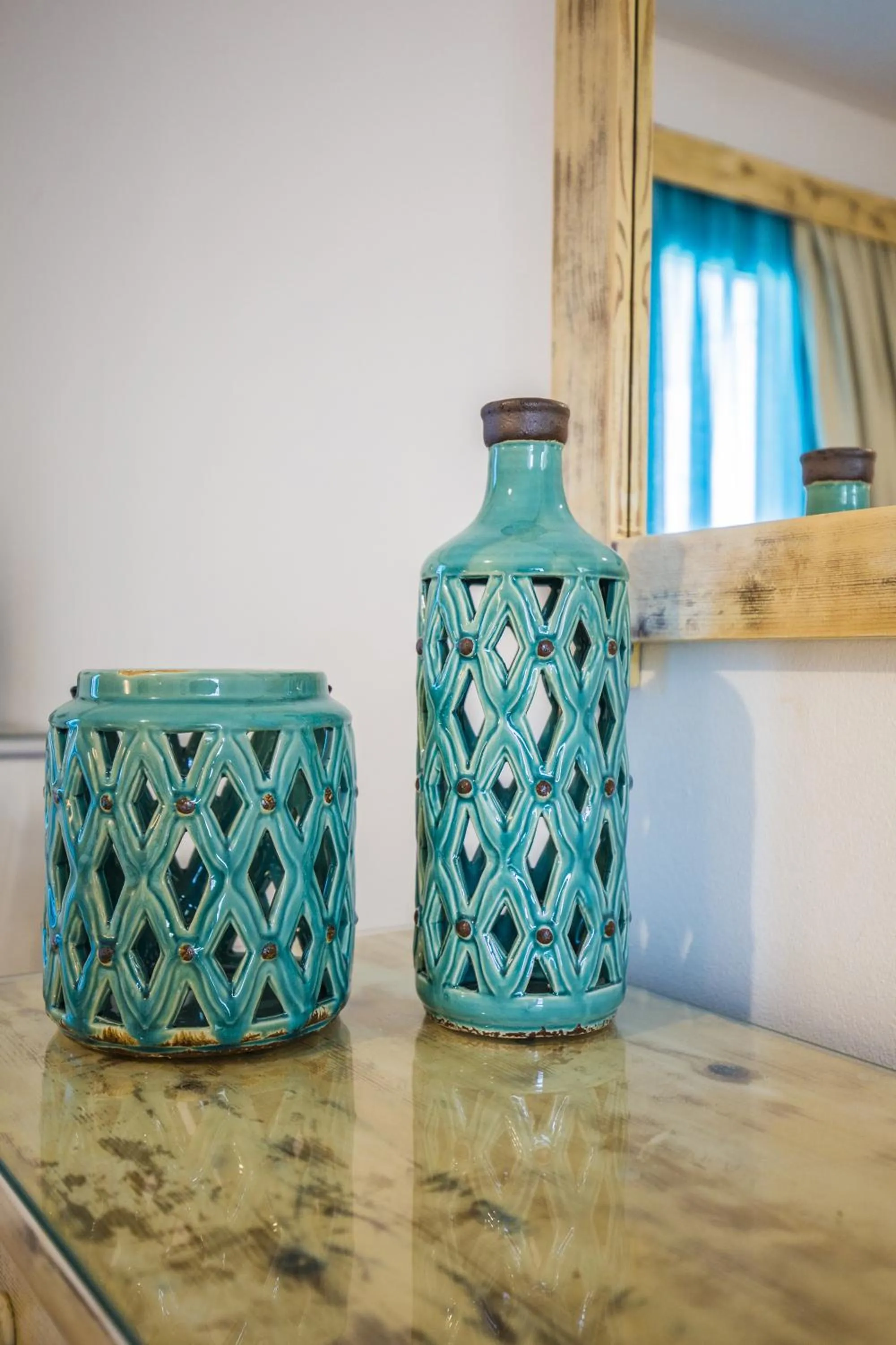 Decorative detail in Kalathos Sun Hotel