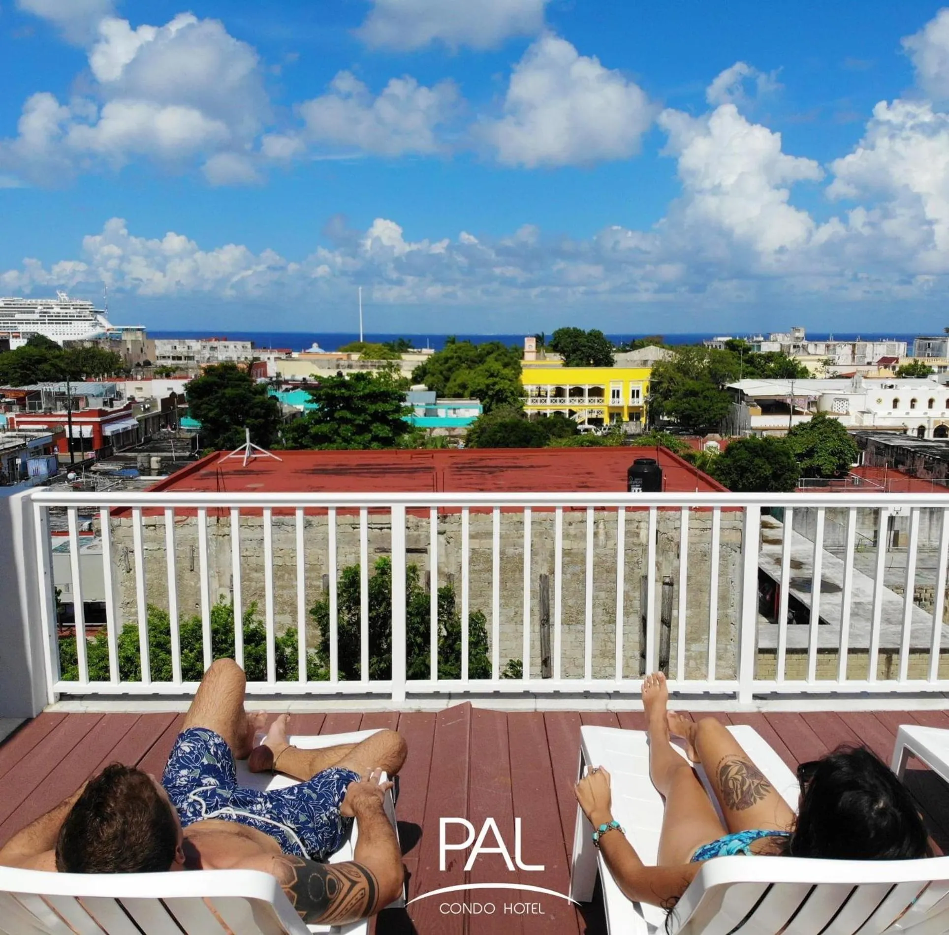 Balcony/Terrace in Hotel Pal Cozumel