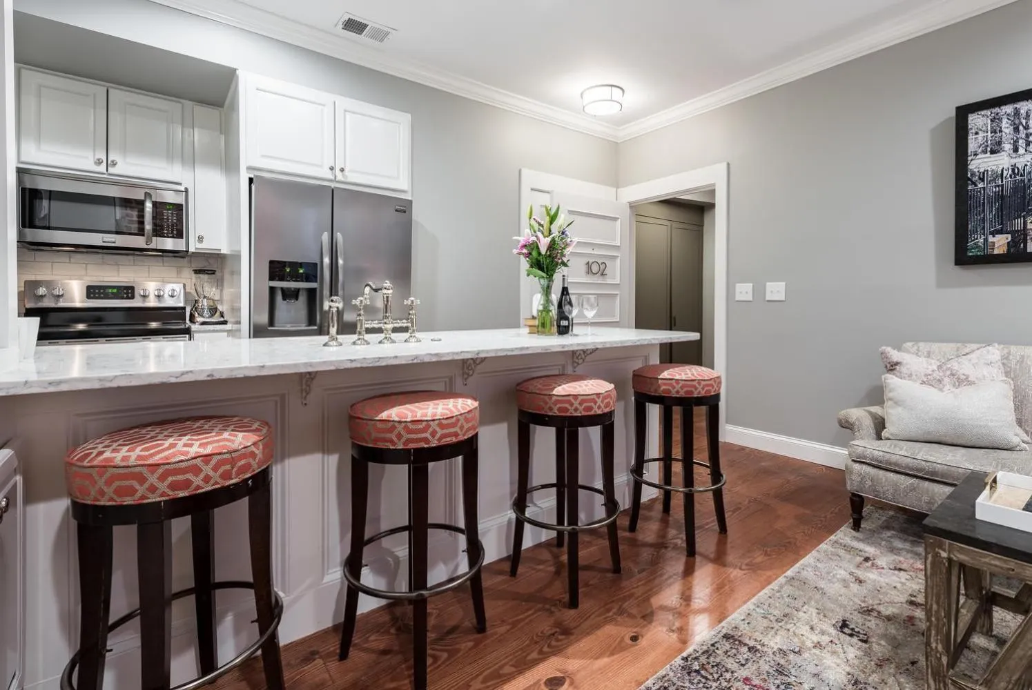 Kitchen or kitchenette in The Quarters on Vendue