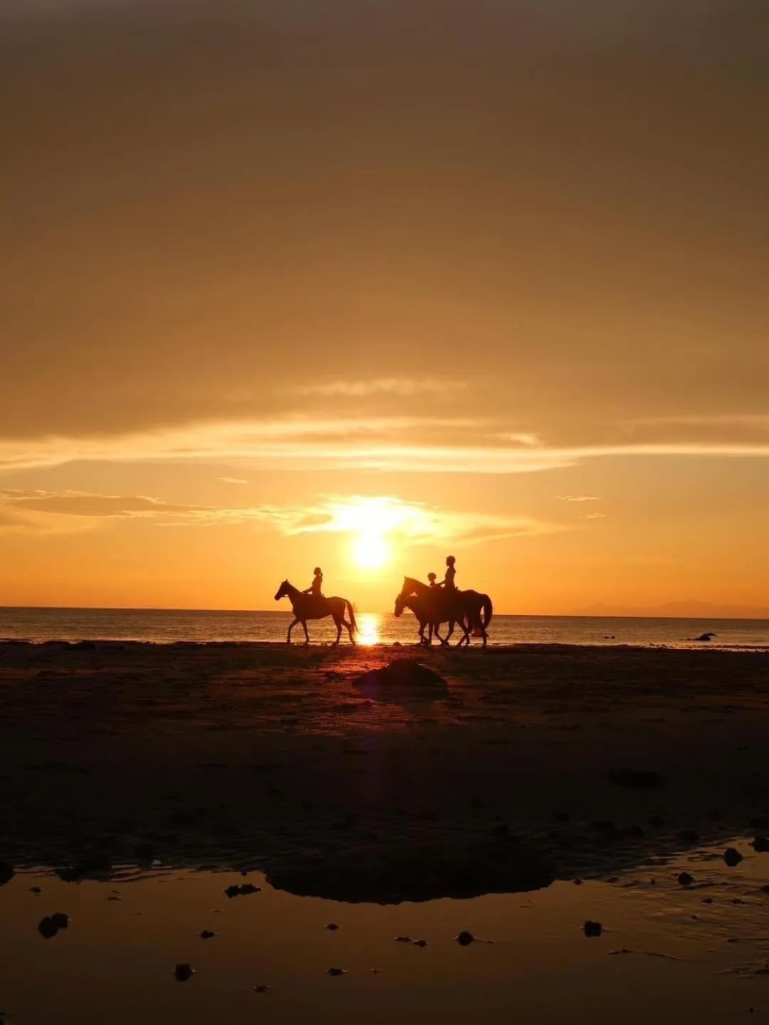 Horse-riding in Am Samui Resort Taling Ngam