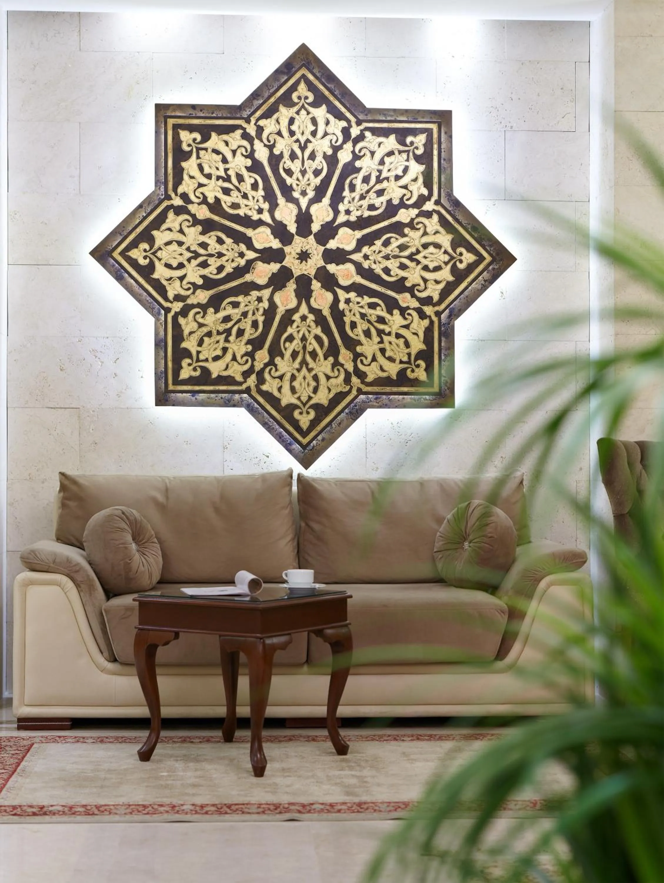 Lobby or reception in Buruciye Hotel