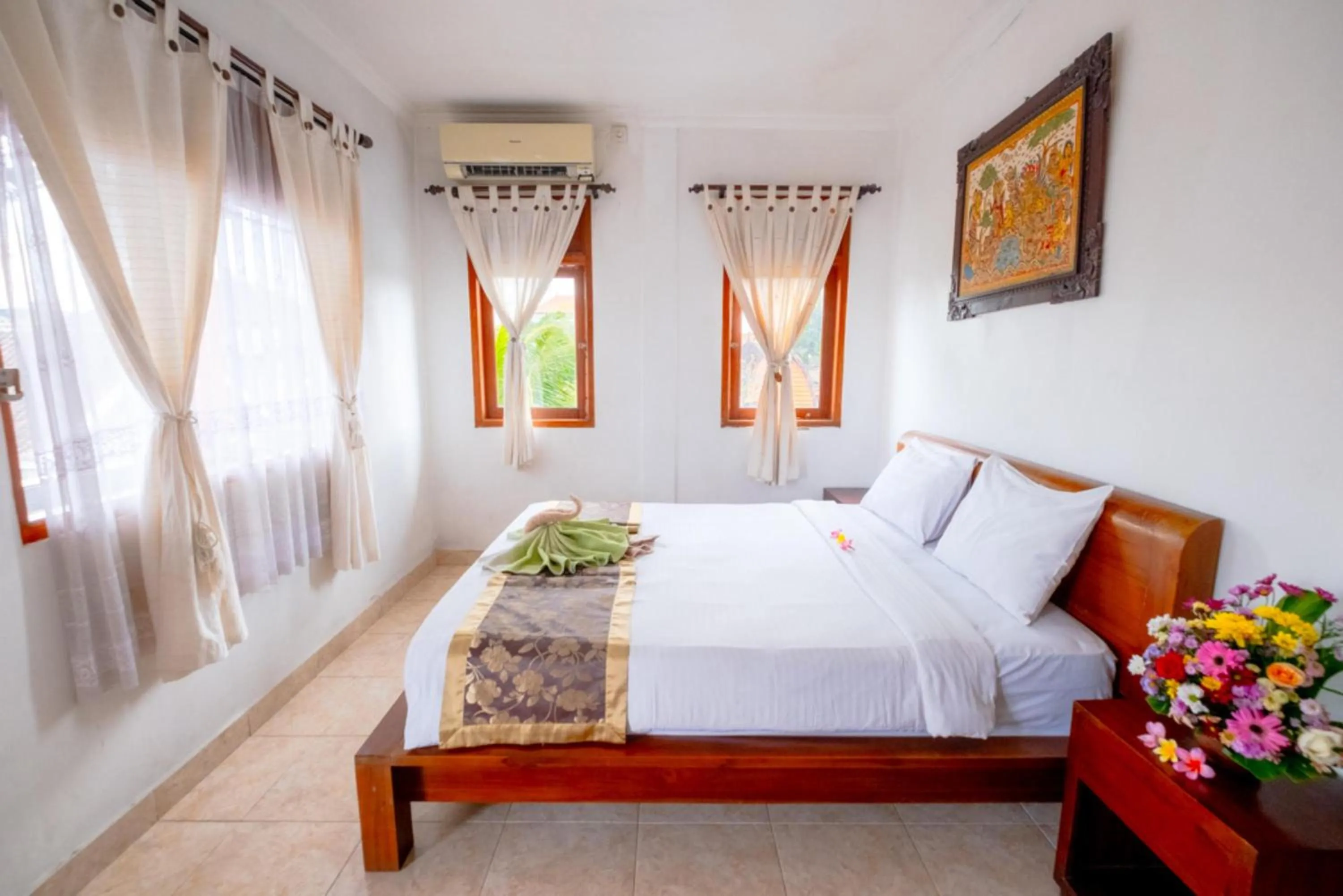 Bedroom, Bed in Teba House Ubud by ecommerceloka - CHSE Certified