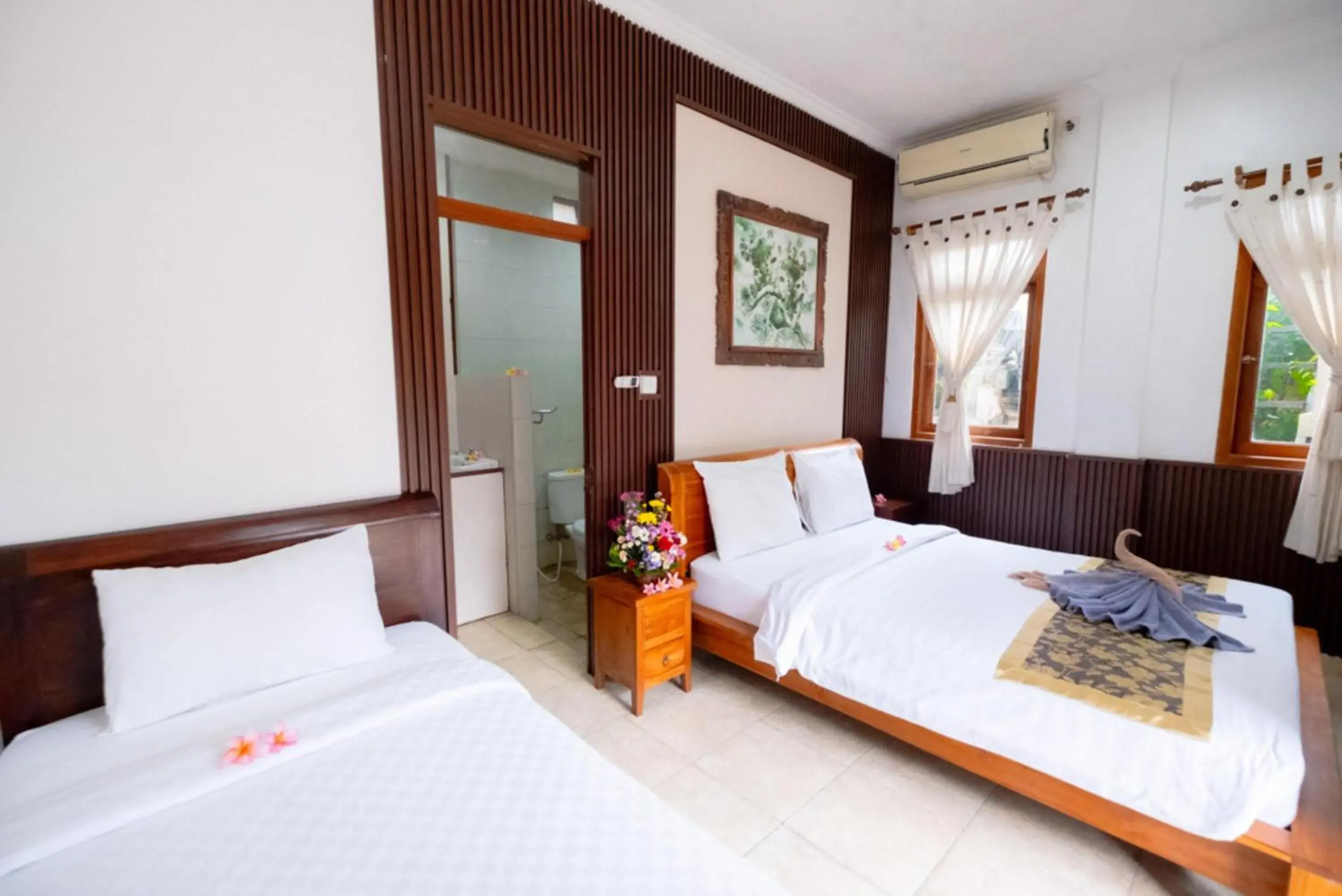 Bedroom, Bed in Teba House Ubud by ecommerceloka - CHSE Certified Bedroom, Bed in Teba House Ubud by ecommerceloka - CHSE Certified