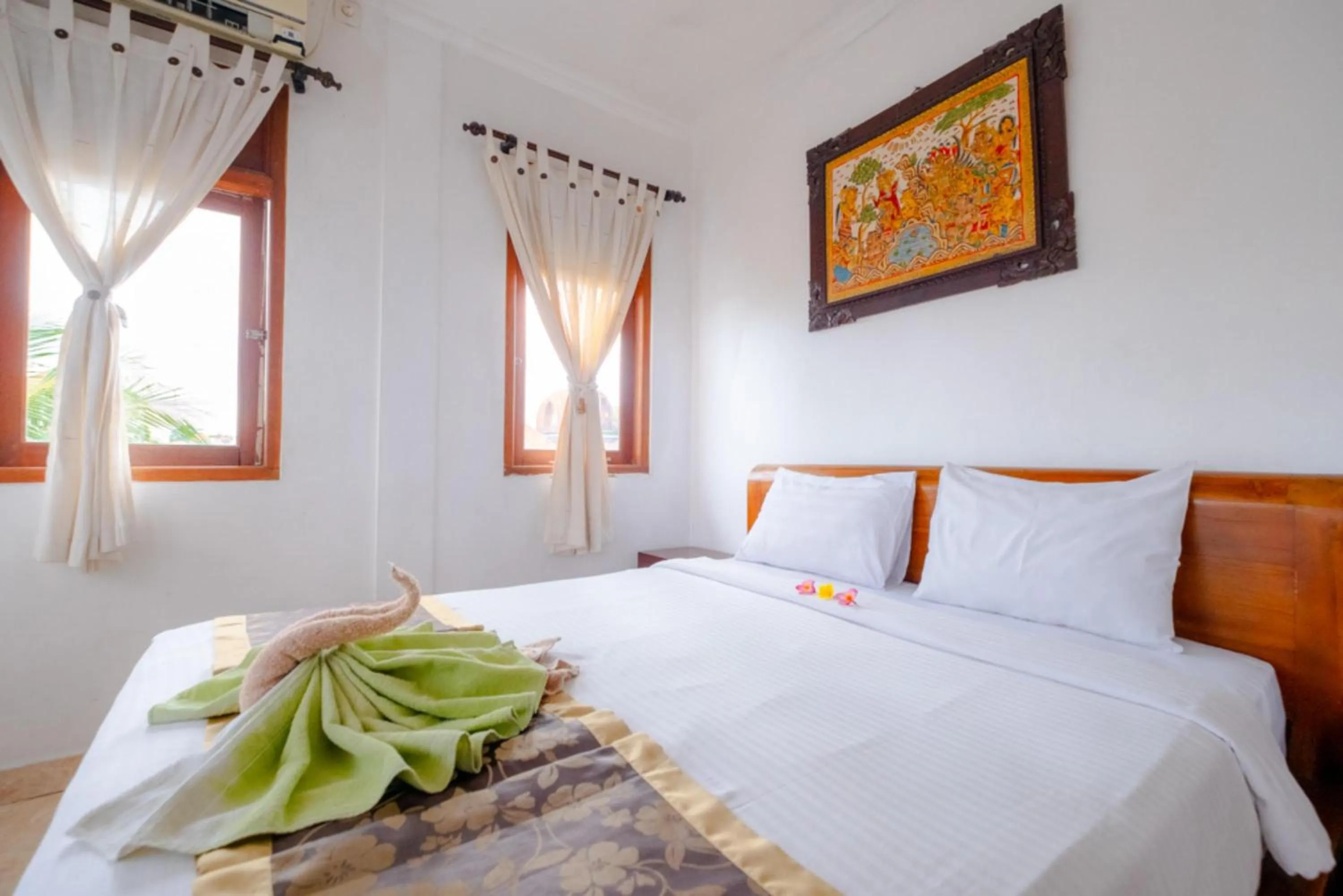 Bedroom, Bed in Teba House Ubud by ecommerceloka - CHSE Certified