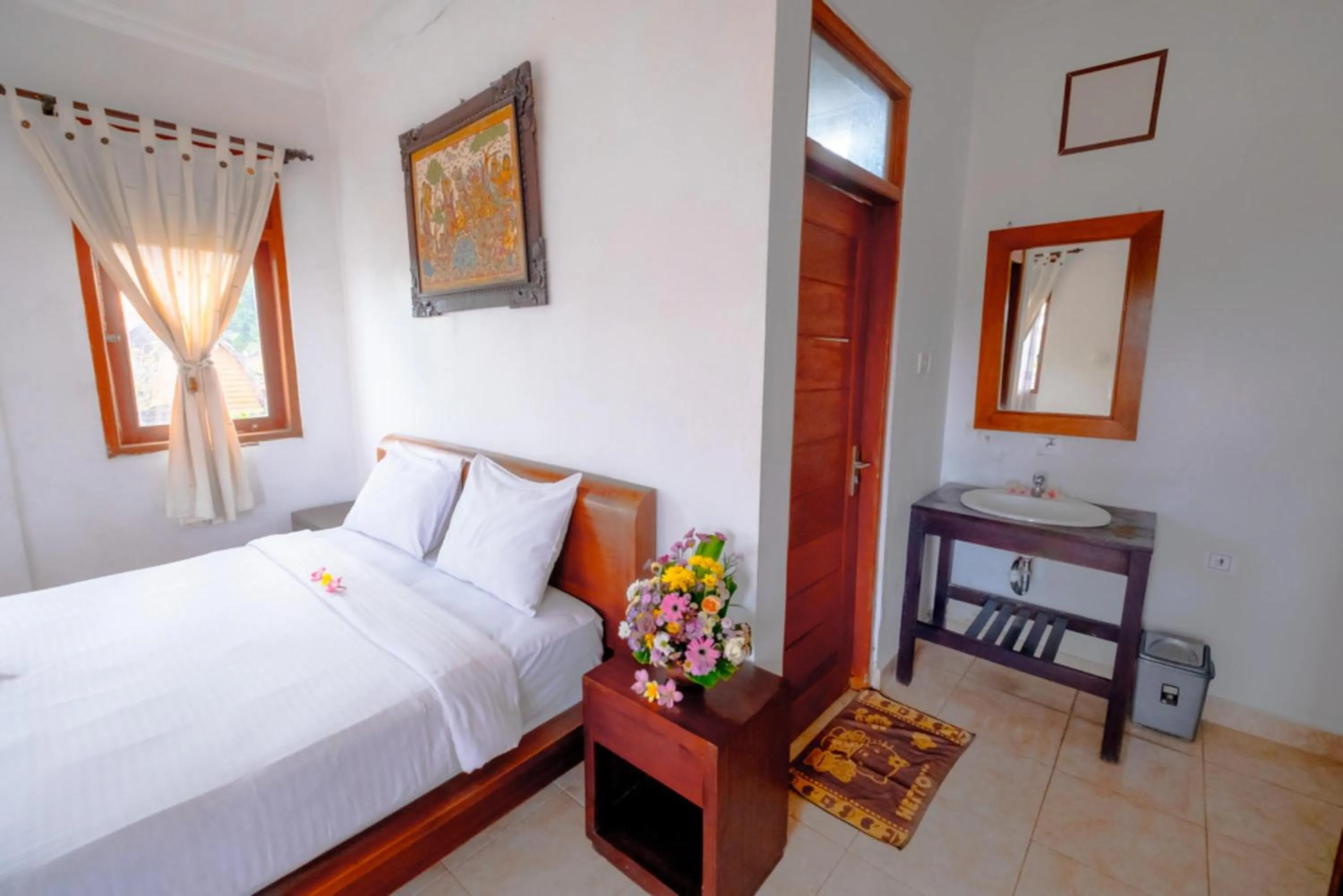 Bedroom, Bed in Teba House Ubud by ecommerceloka - CHSE Certified