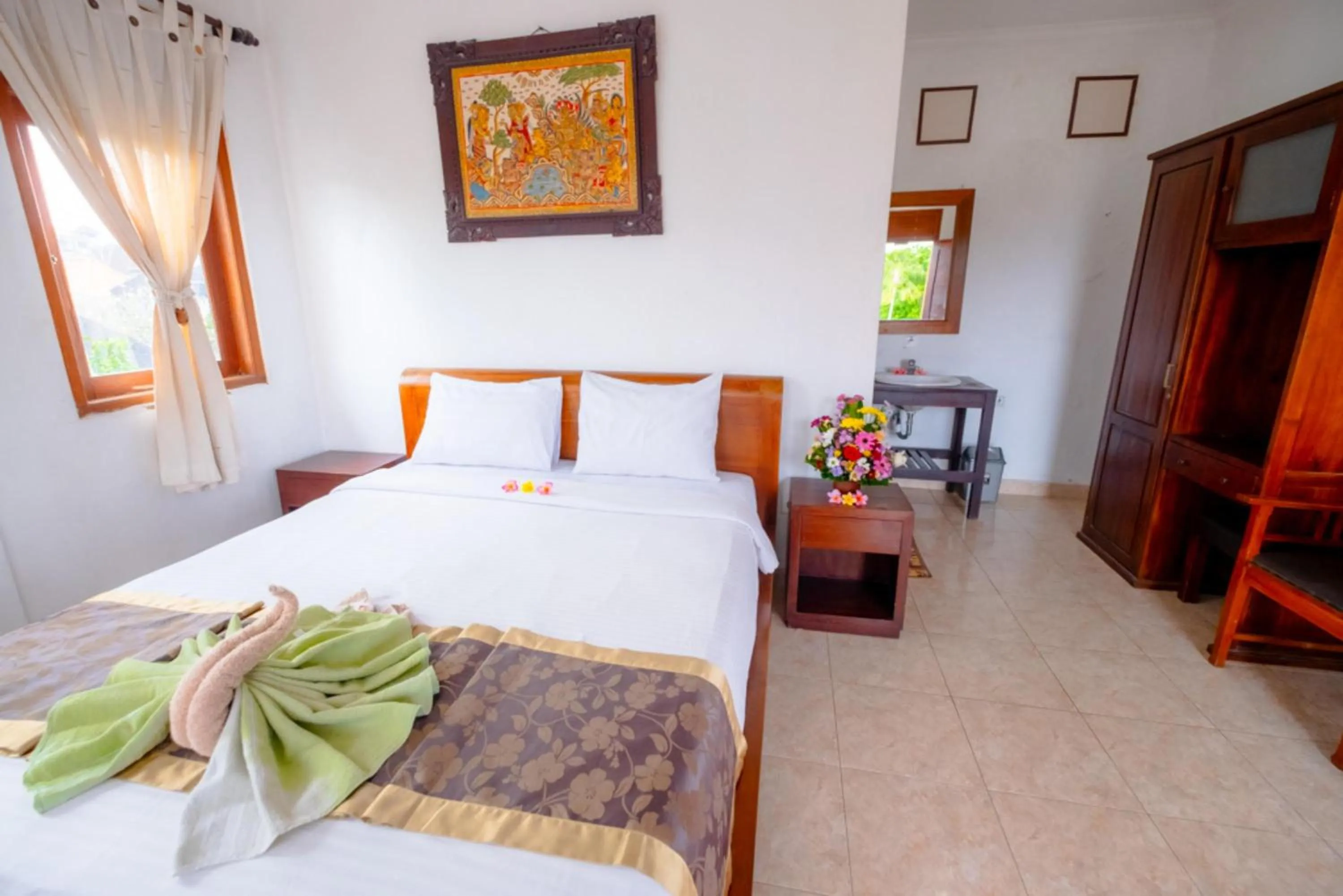 Bedroom, Bed in Teba House Ubud by ecommerceloka - CHSE Certified