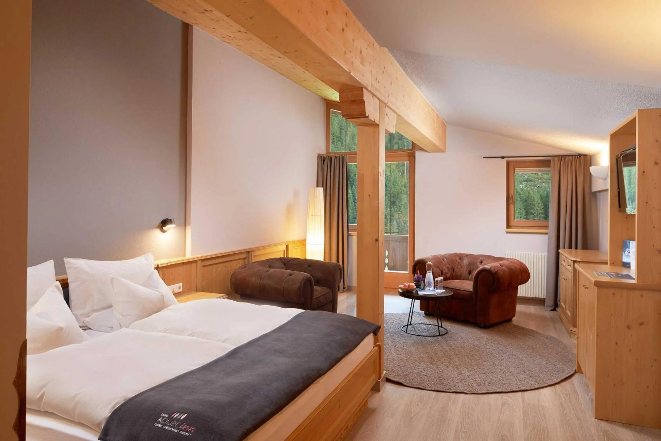 Bedroom, Bed in Adler Inn Tyrol Mountain Resort SUPERIOR