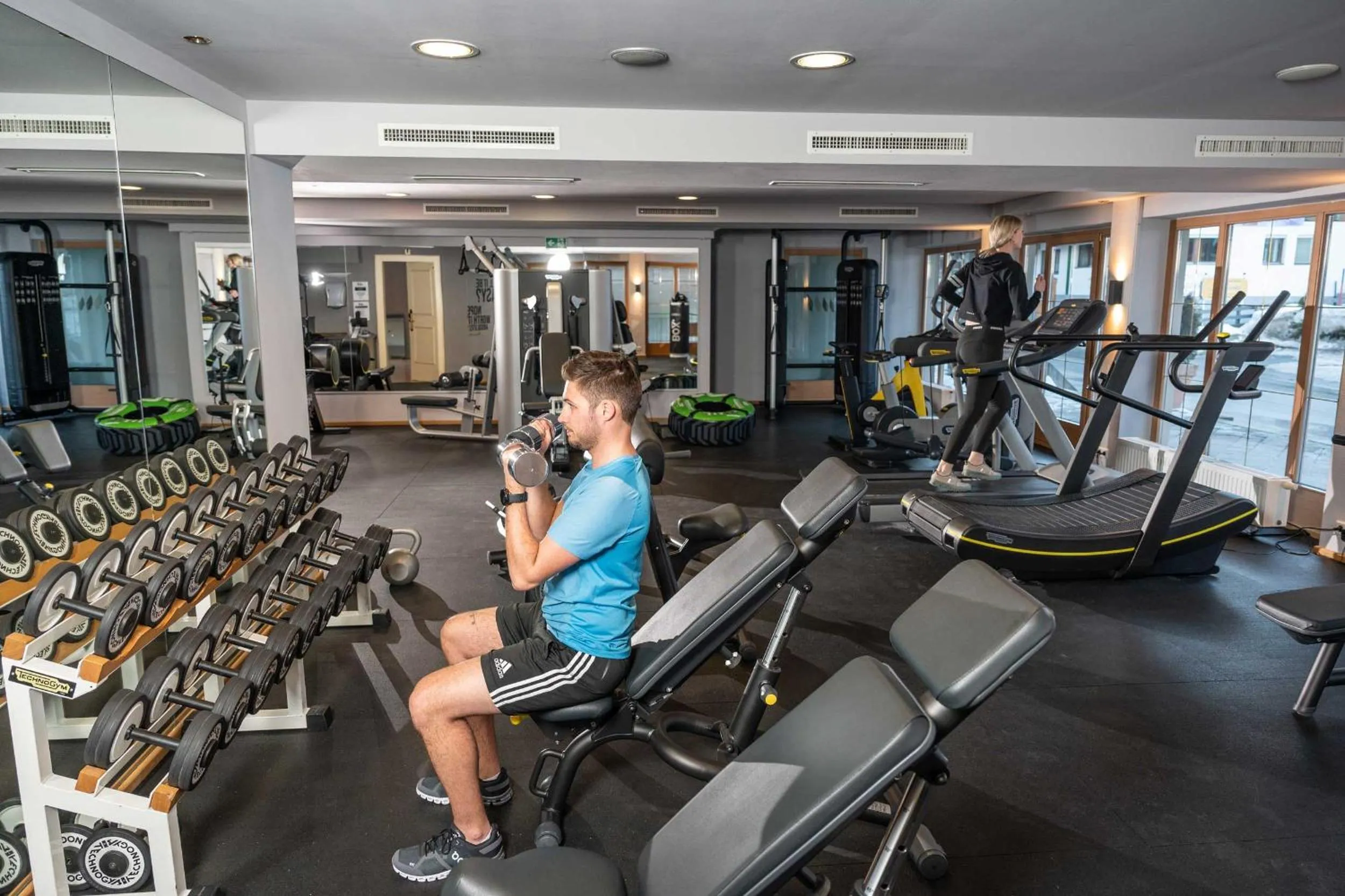 Fitness centre/facilities in Adler Inn Tyrol Mountain Resort SUPERIOR