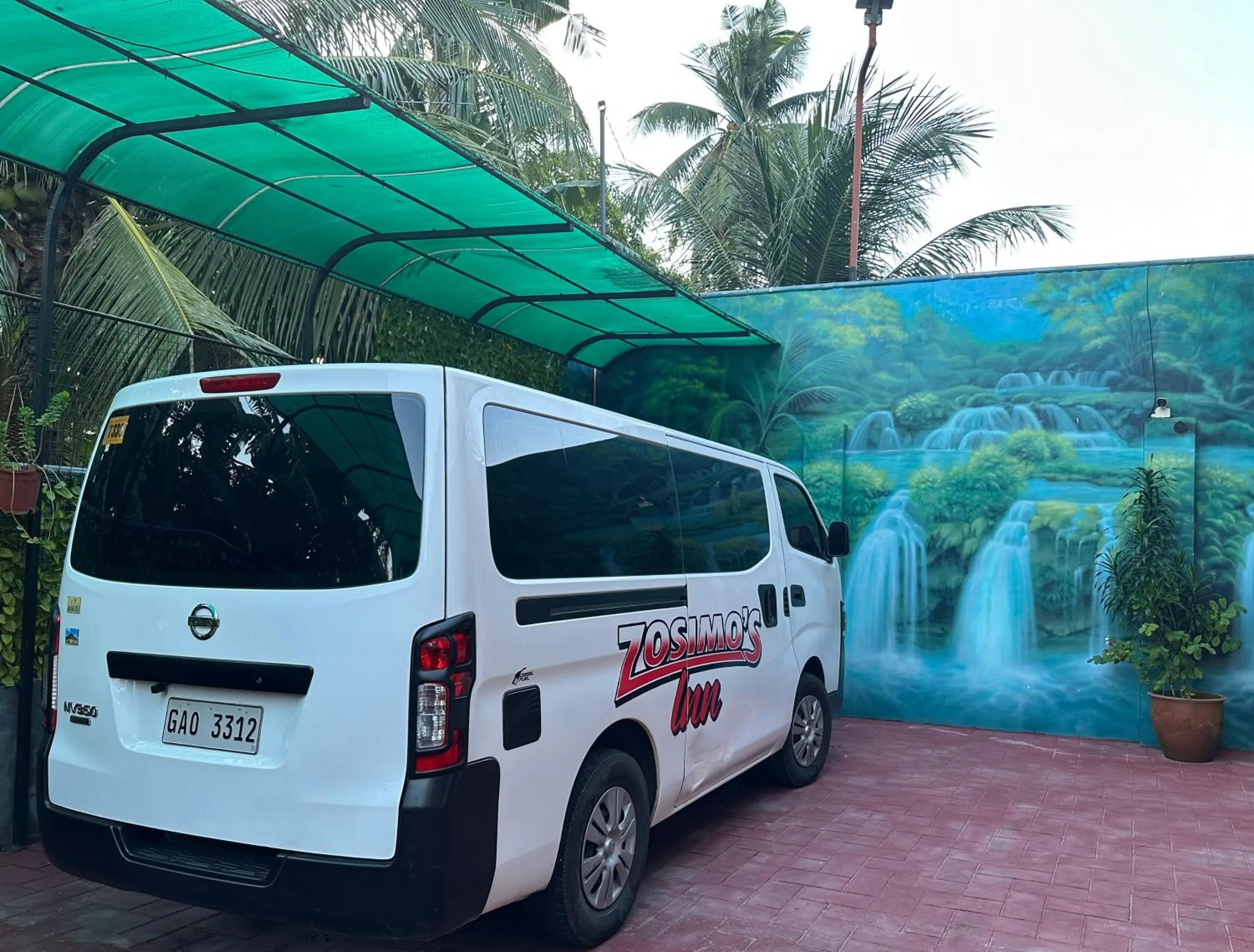 Natural landscape in Zosimo's Inn