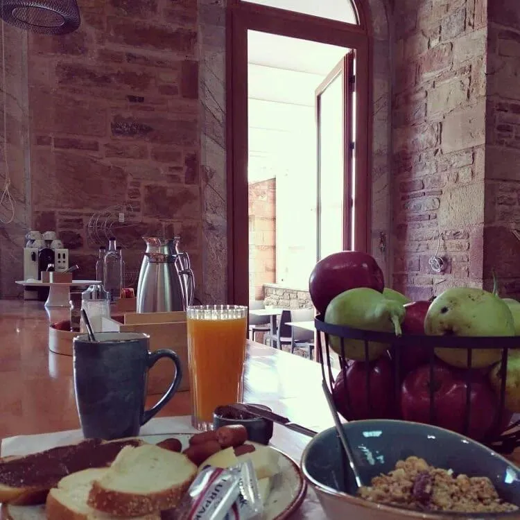 Breakfast in Chios City Inn