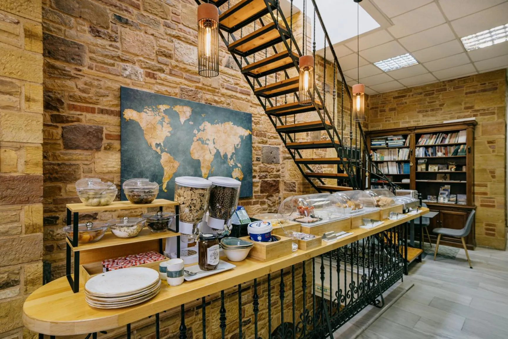 Breakfast in Chios City Inn