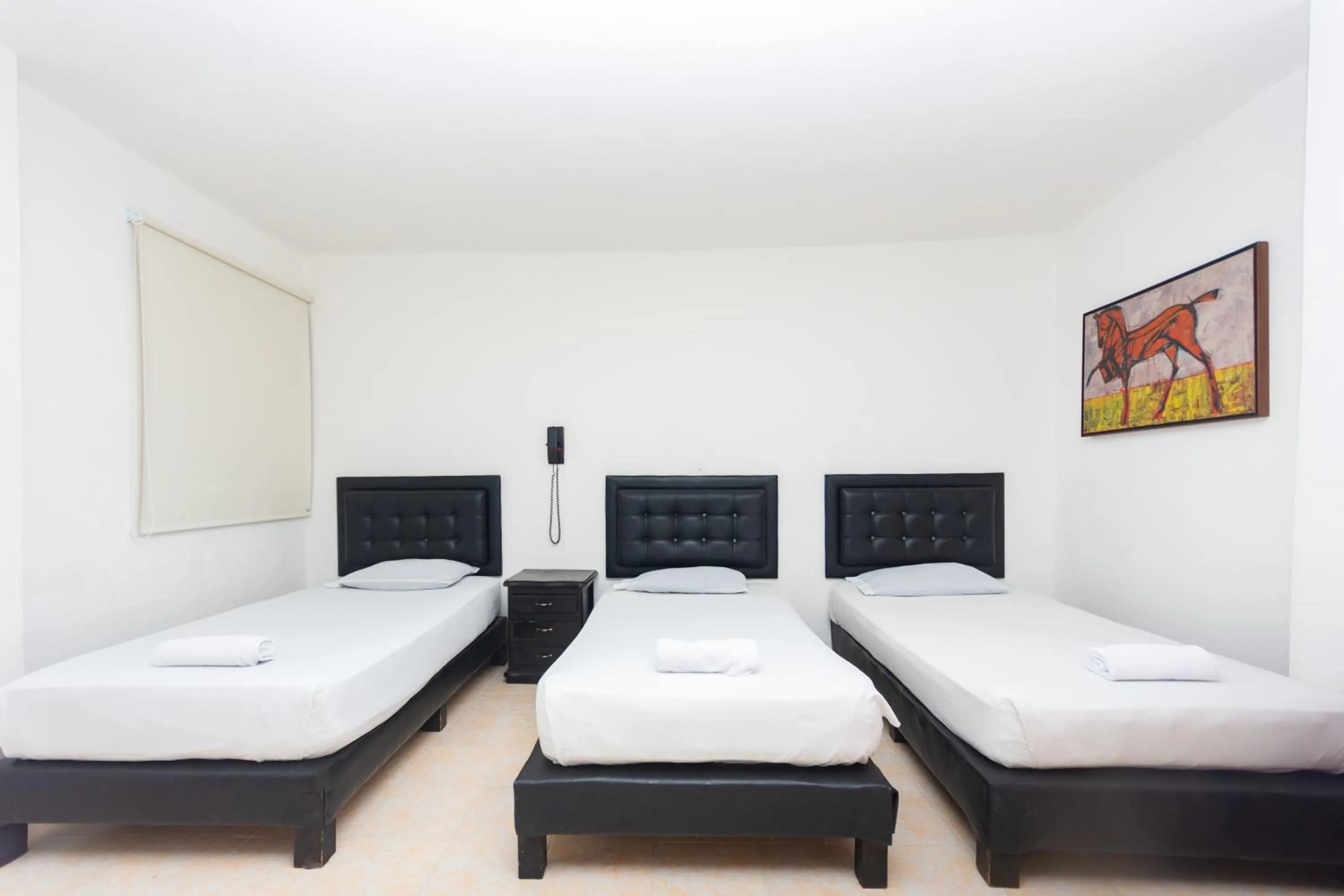 Bed in Hotel Villa Real