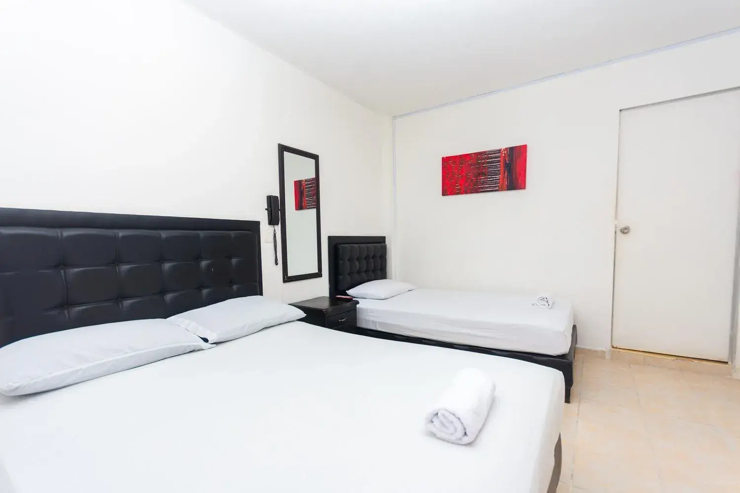 Bed in Hotel Villa Real Bed in Hotel Villa Real