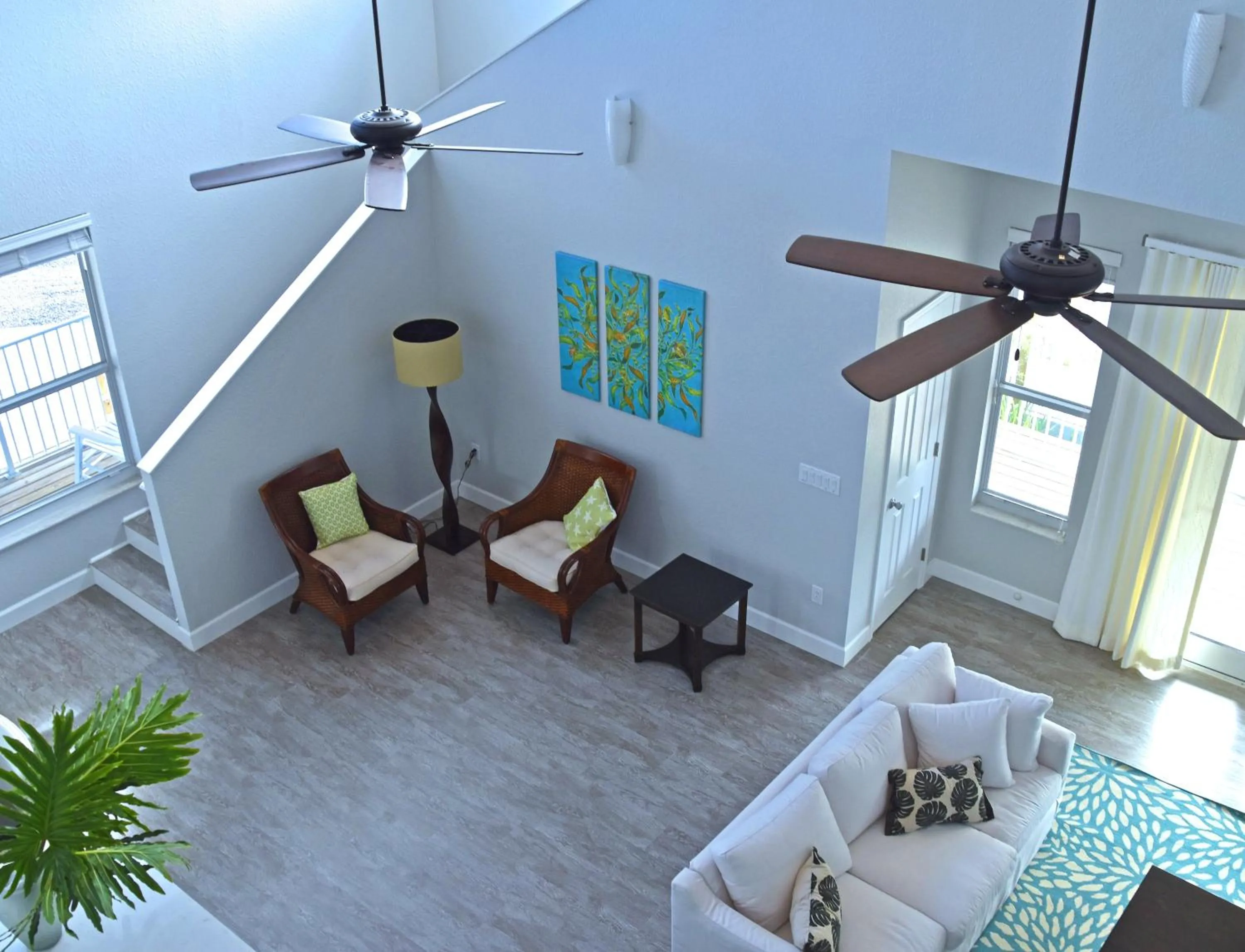 Living room in Dolphin Point Villas