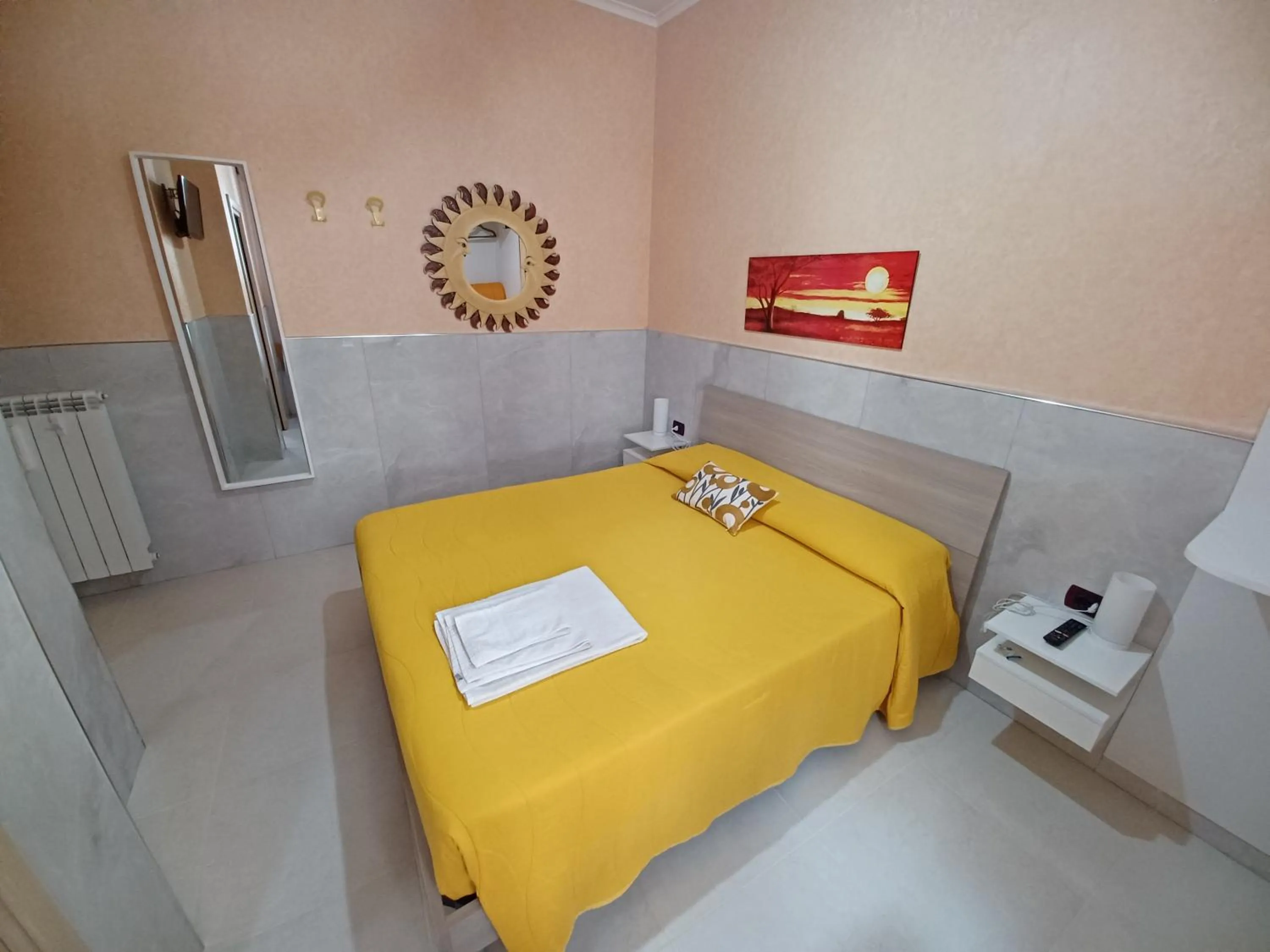 Bed in B&B Quattro Palazzi Napoli Centro