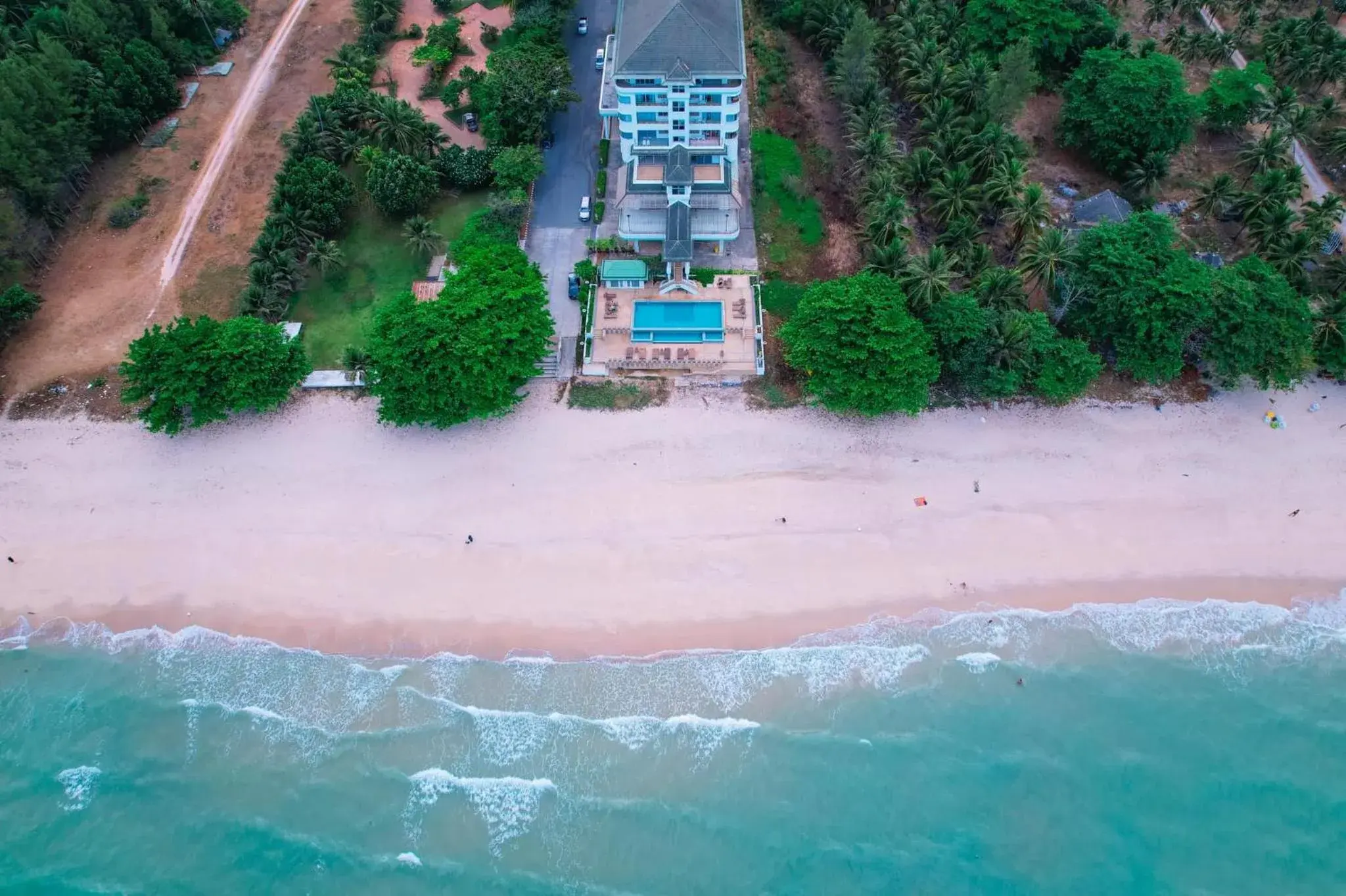 Bird's eye view in Khanom Golden Beach Hotel Bird's eye view in Khanom Golden Beach Hotel