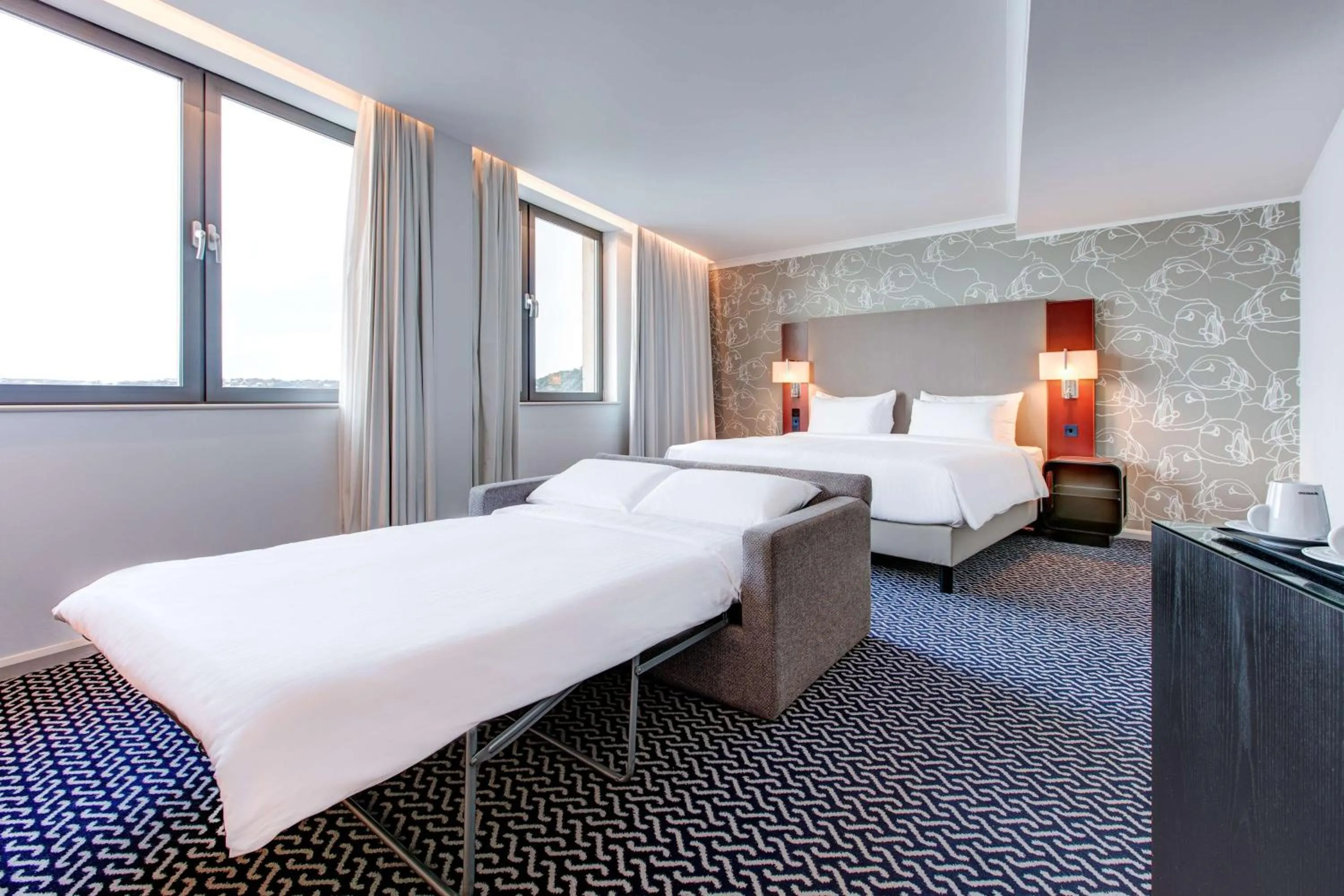 Photo of the whole room, Bed in Radisson Blu Waterfront Hotel, Jersey