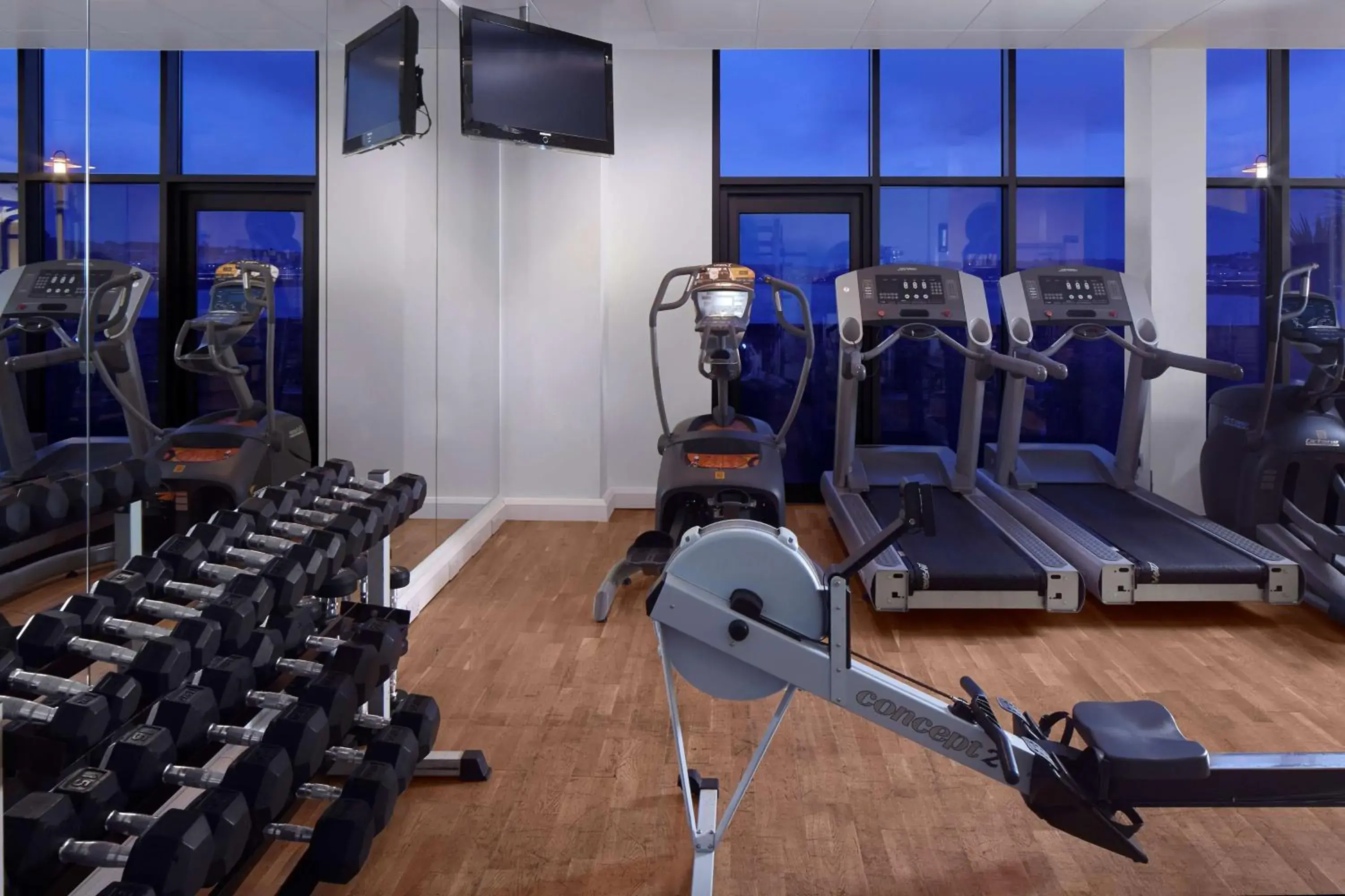 Fitness centre/facilities in Radisson Blu Waterfront Hotel, Jersey Fitness centre/facilities in Radisson Blu Waterfront Hotel, Jersey
