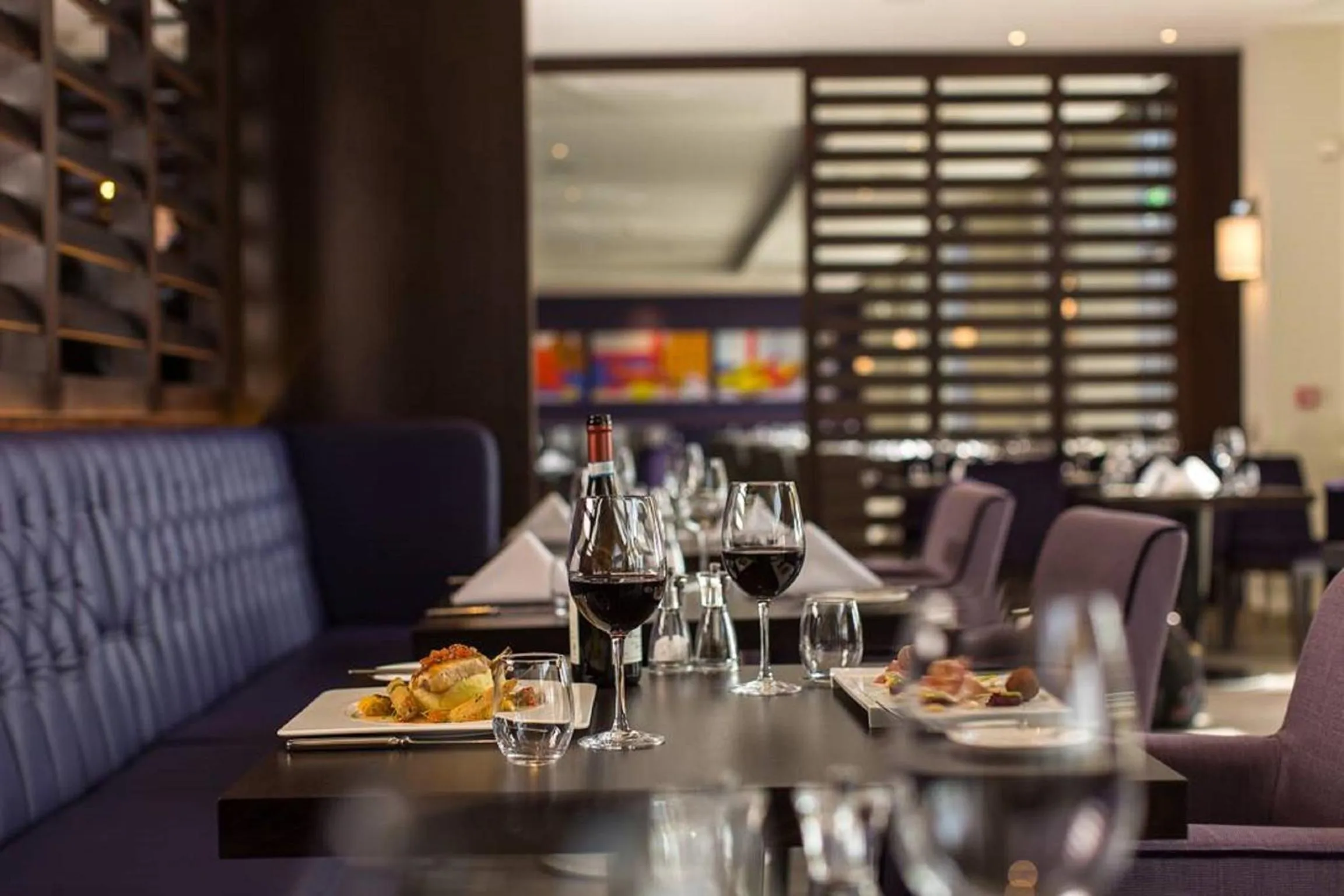 Dinner in Radisson Blu Waterfront Hotel, Jersey