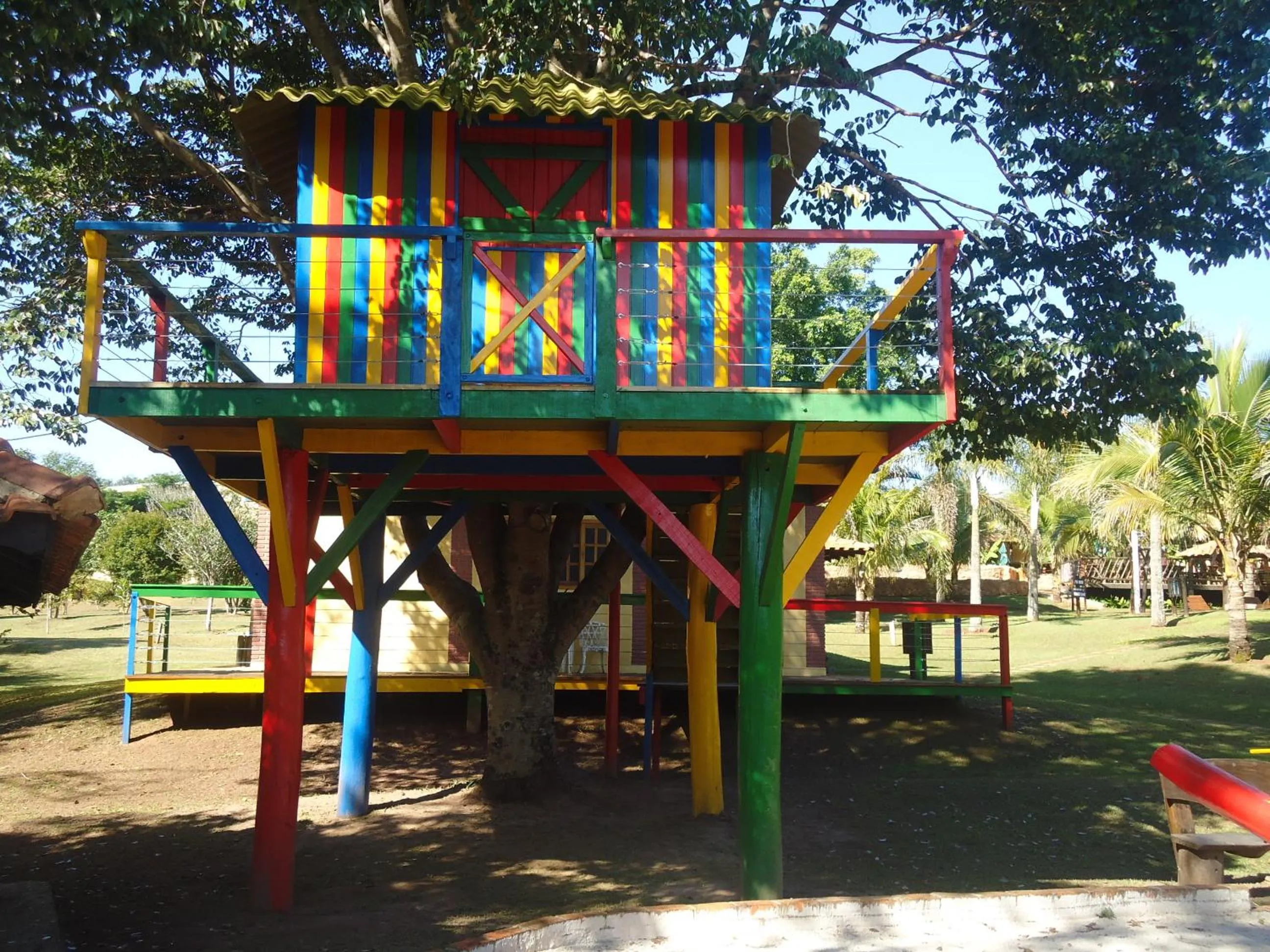Children play ground in Recanto Alvorada Eco Resort