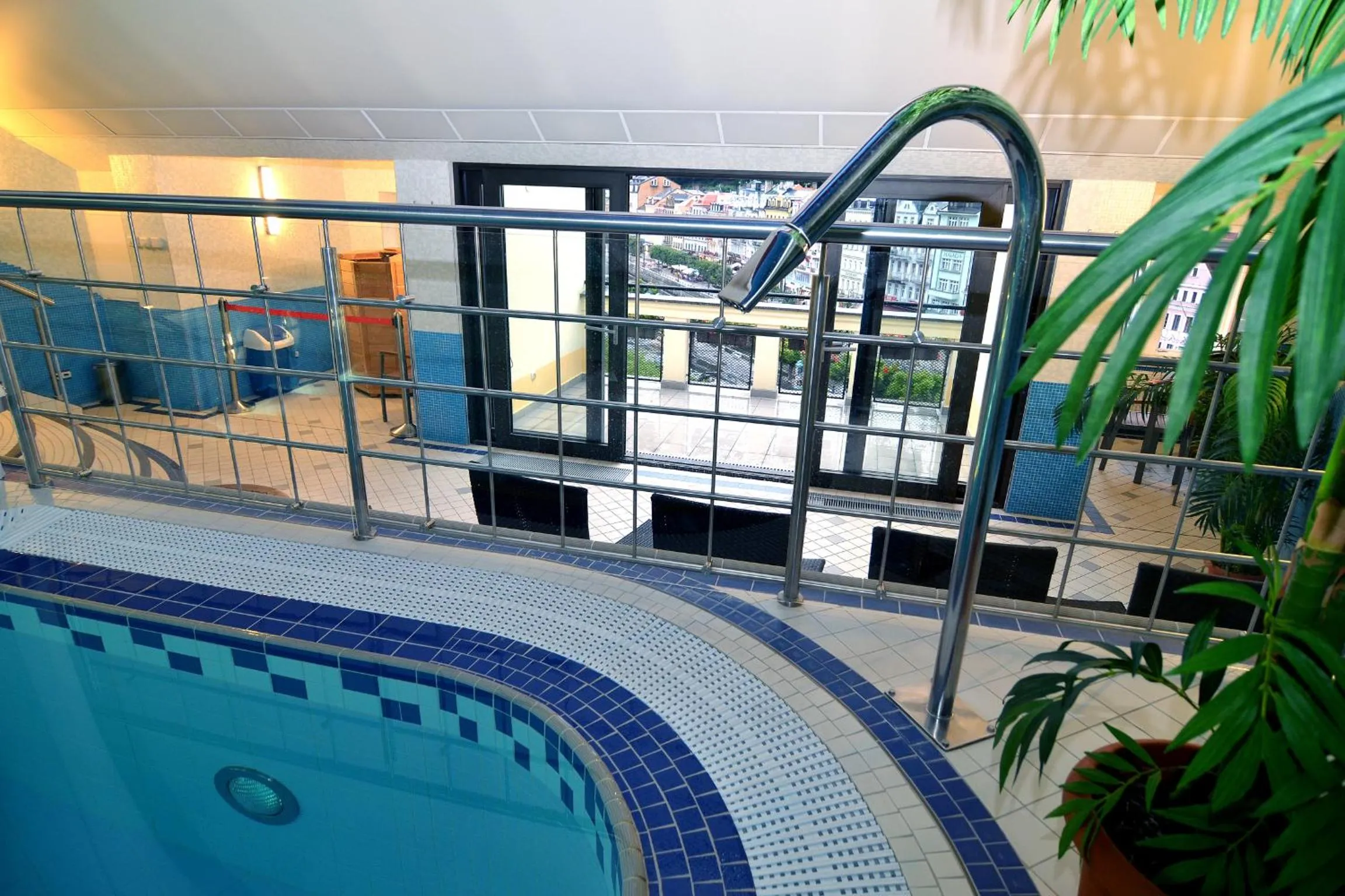 Hot Spring Bath in Olympia Wellness Hotel