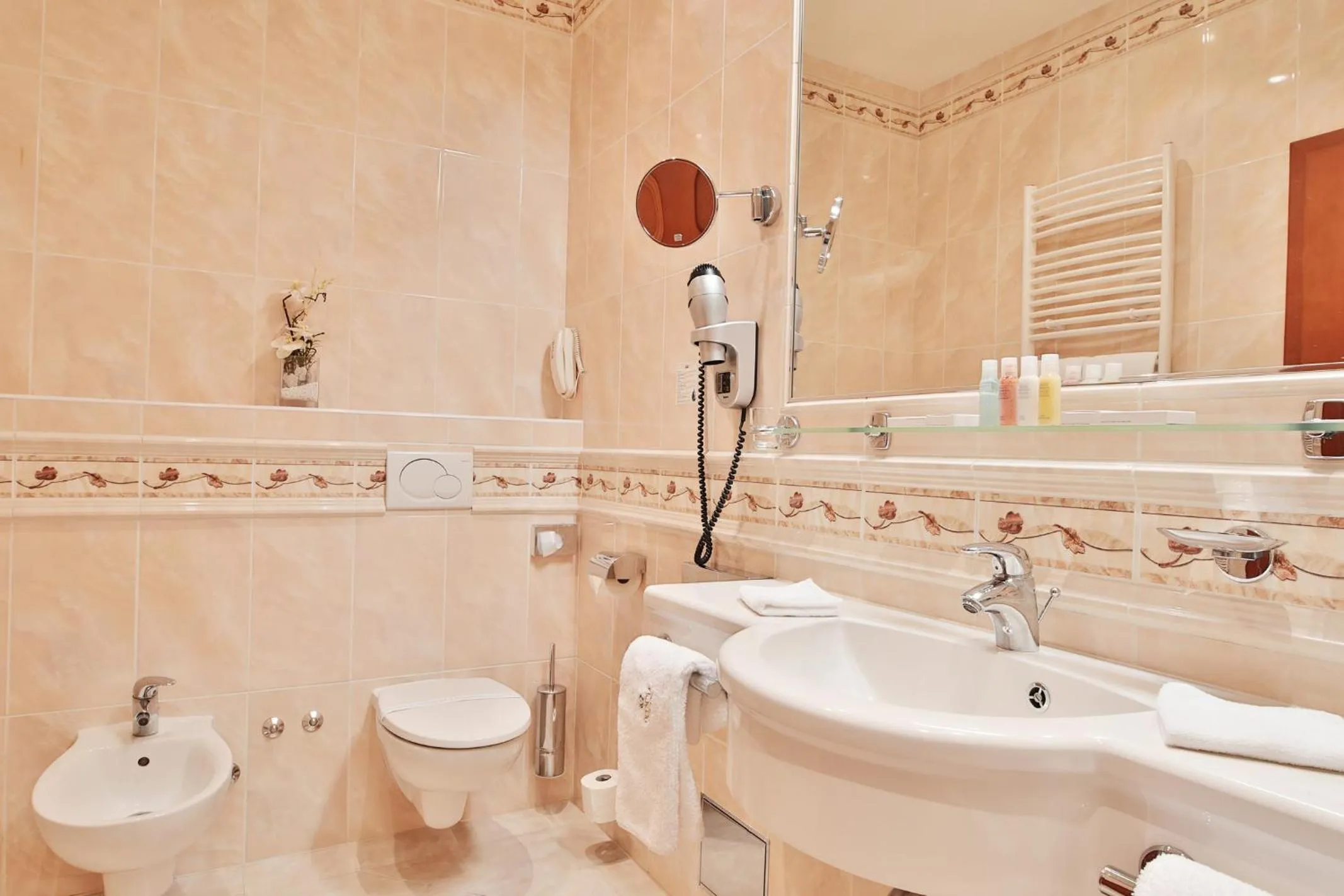 Bathroom in Olympia Wellness Hotel