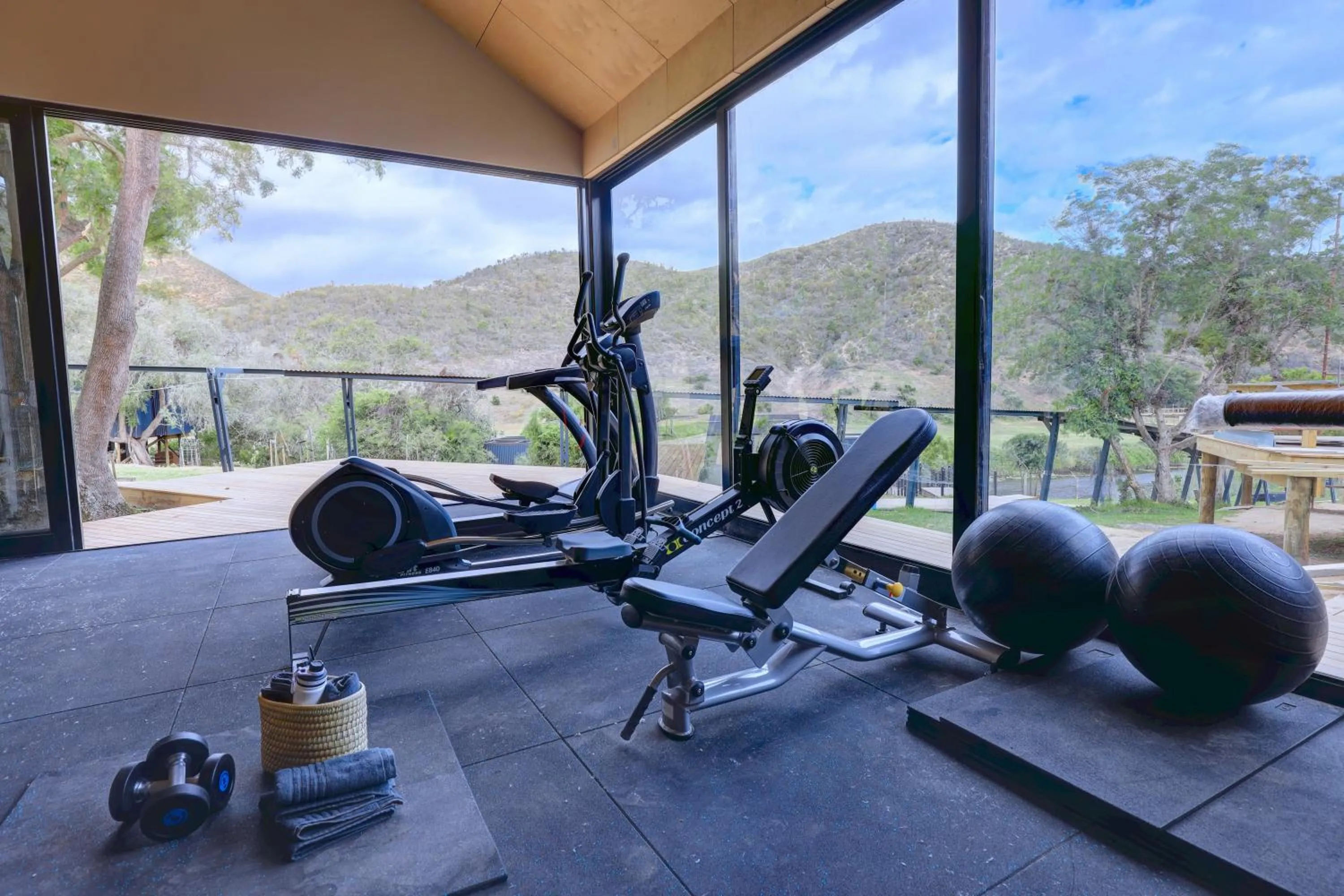 Fitness centre/facilities in Botlierskop Tented Lodge