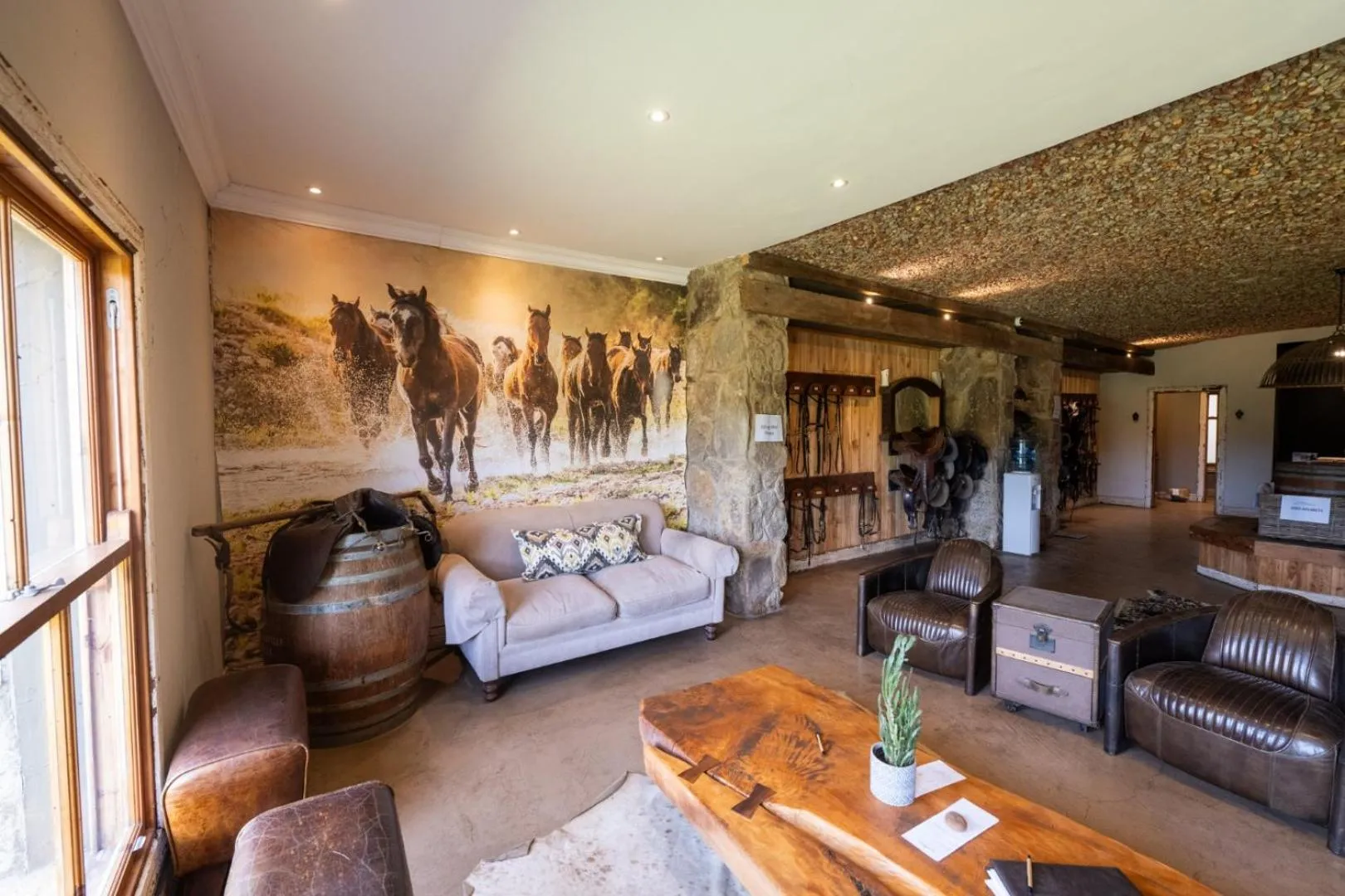 Horse-riding in Botlierskop Tented Lodge