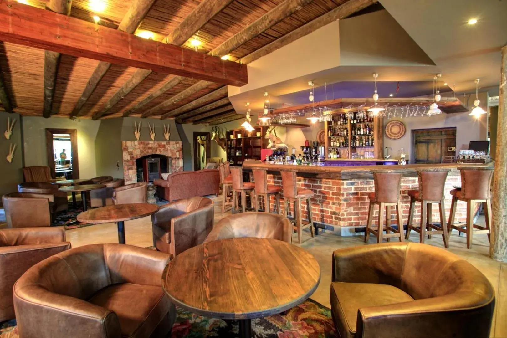 Lounge or bar in Botlierskop Tented Lodge Lounge or bar in Botlierskop Tented Lodge