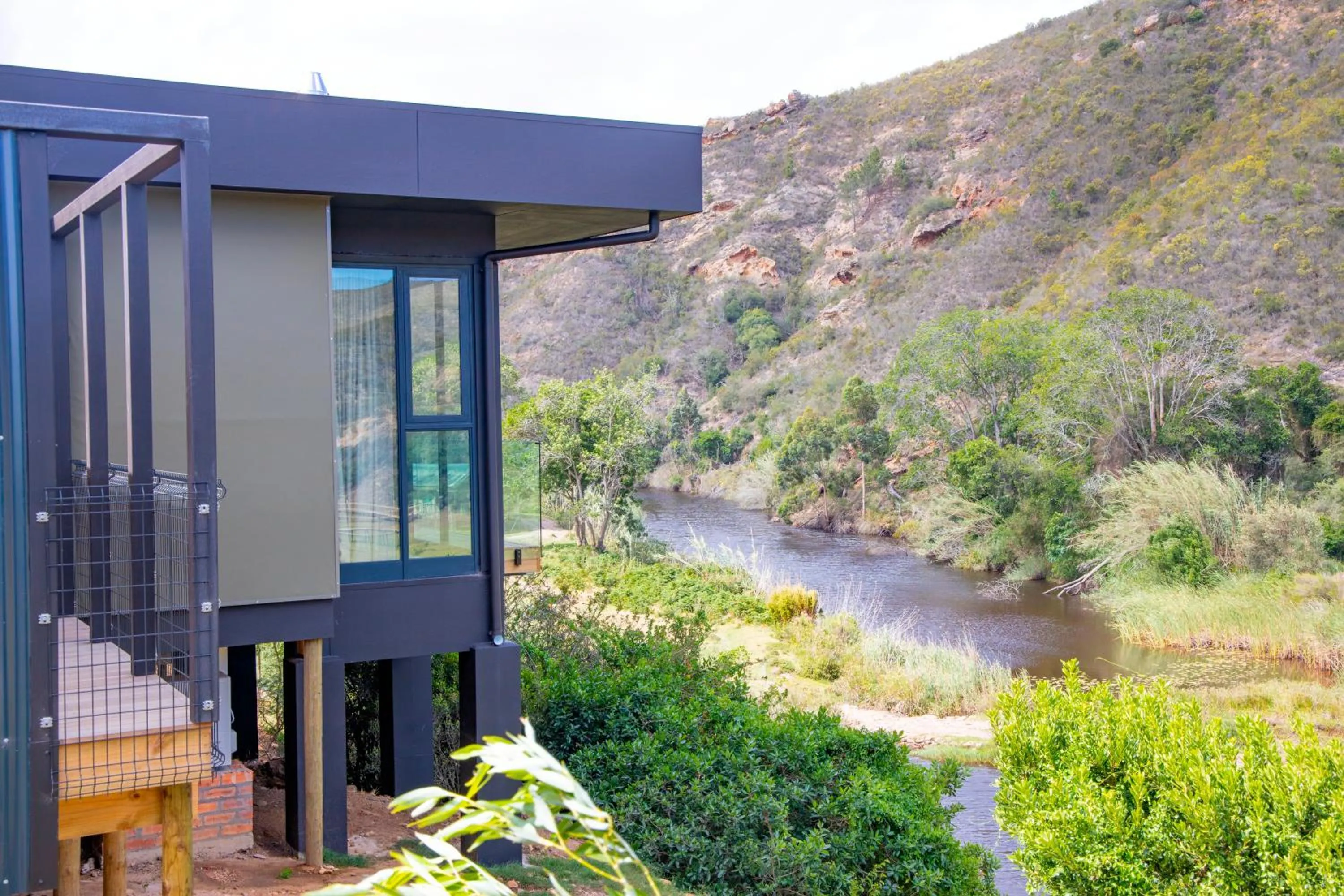Lake view in Botlierskop Tented Lodge