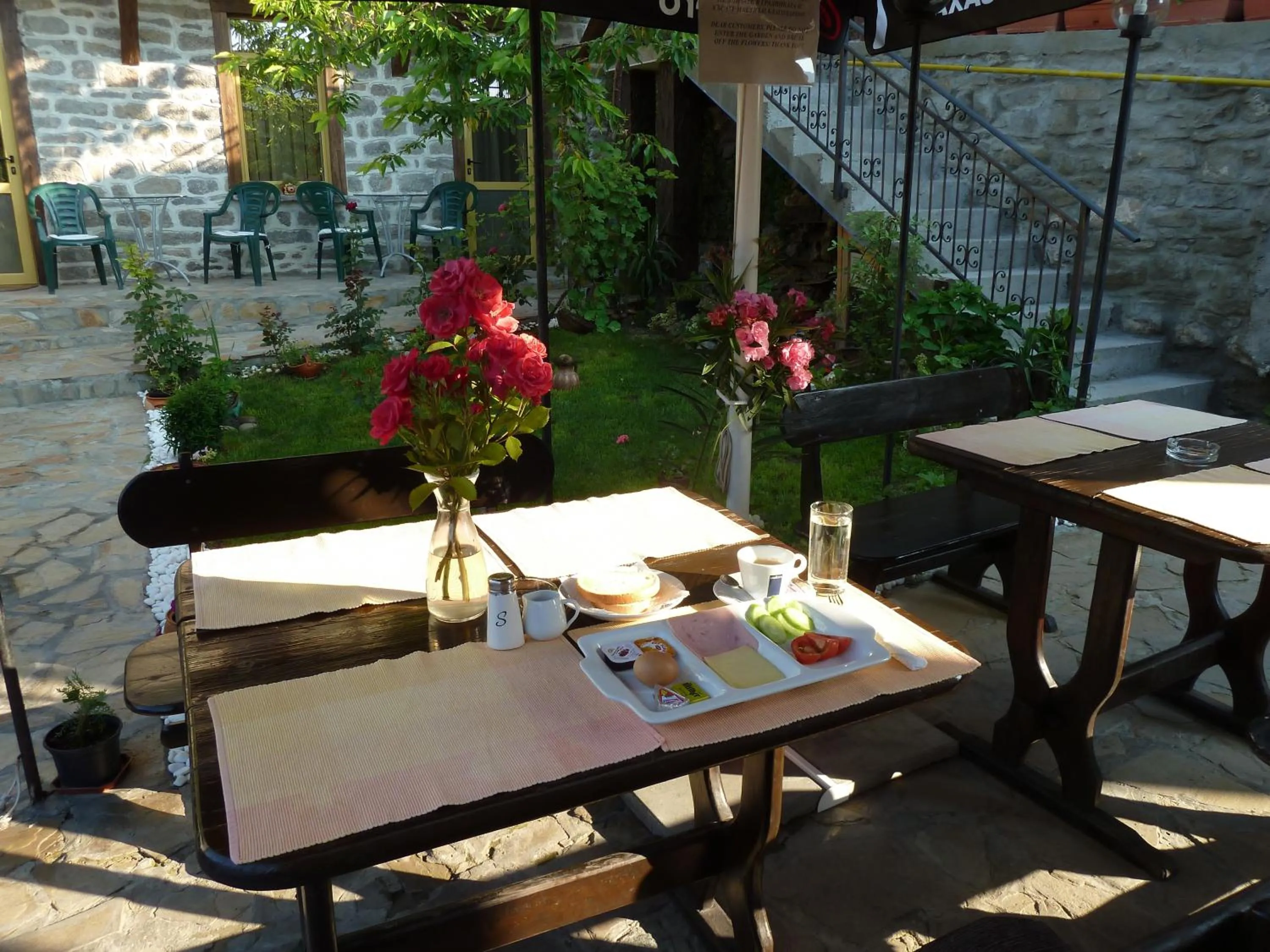 Garden in Hotel Anhea