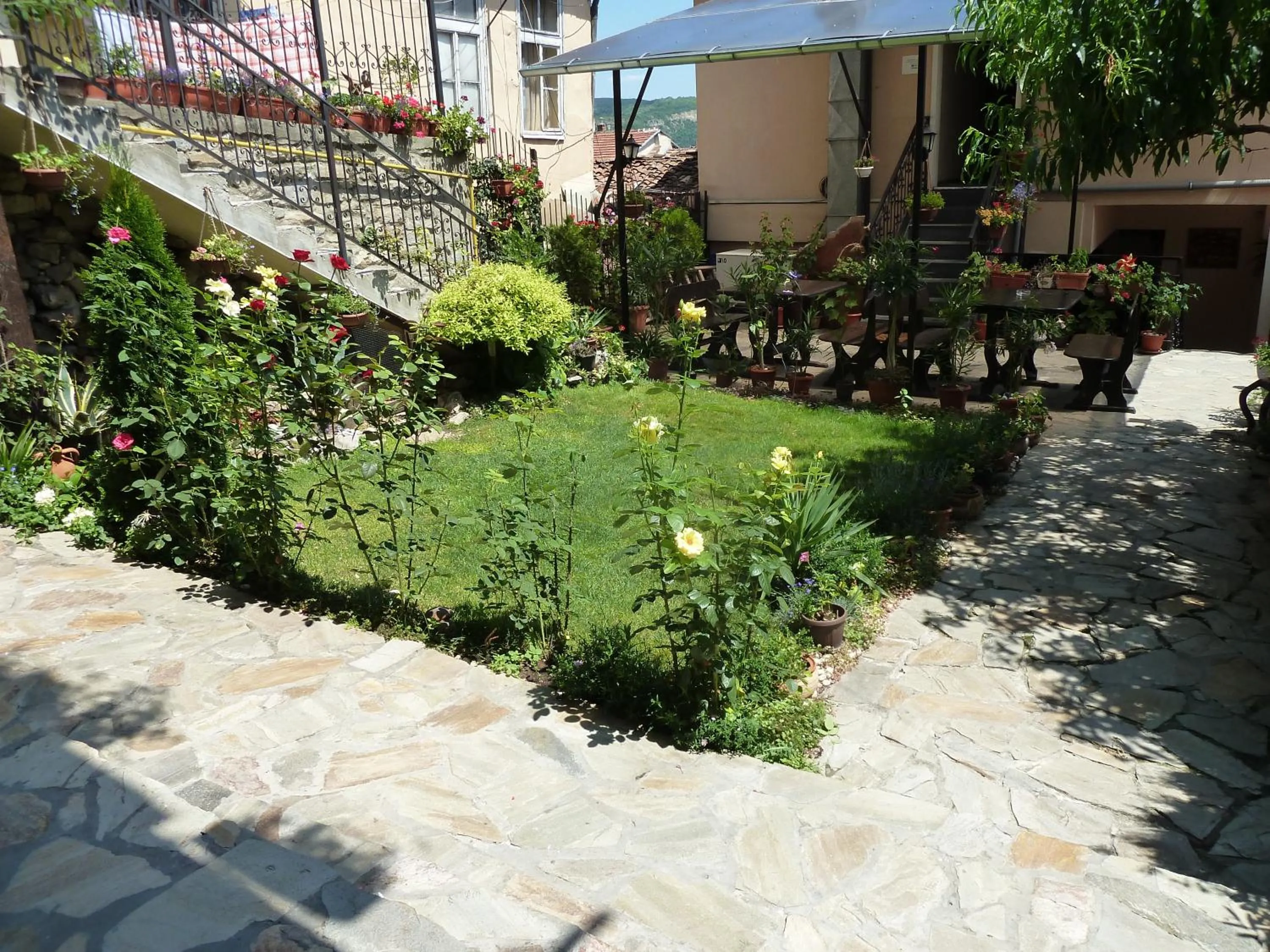 Garden in Hotel Anhea