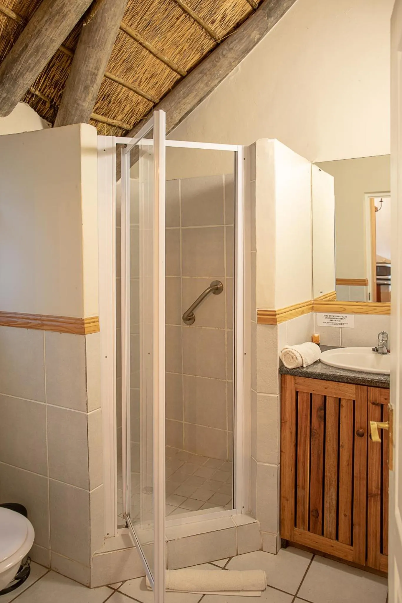 Bathroom in Coral Tree Cottages